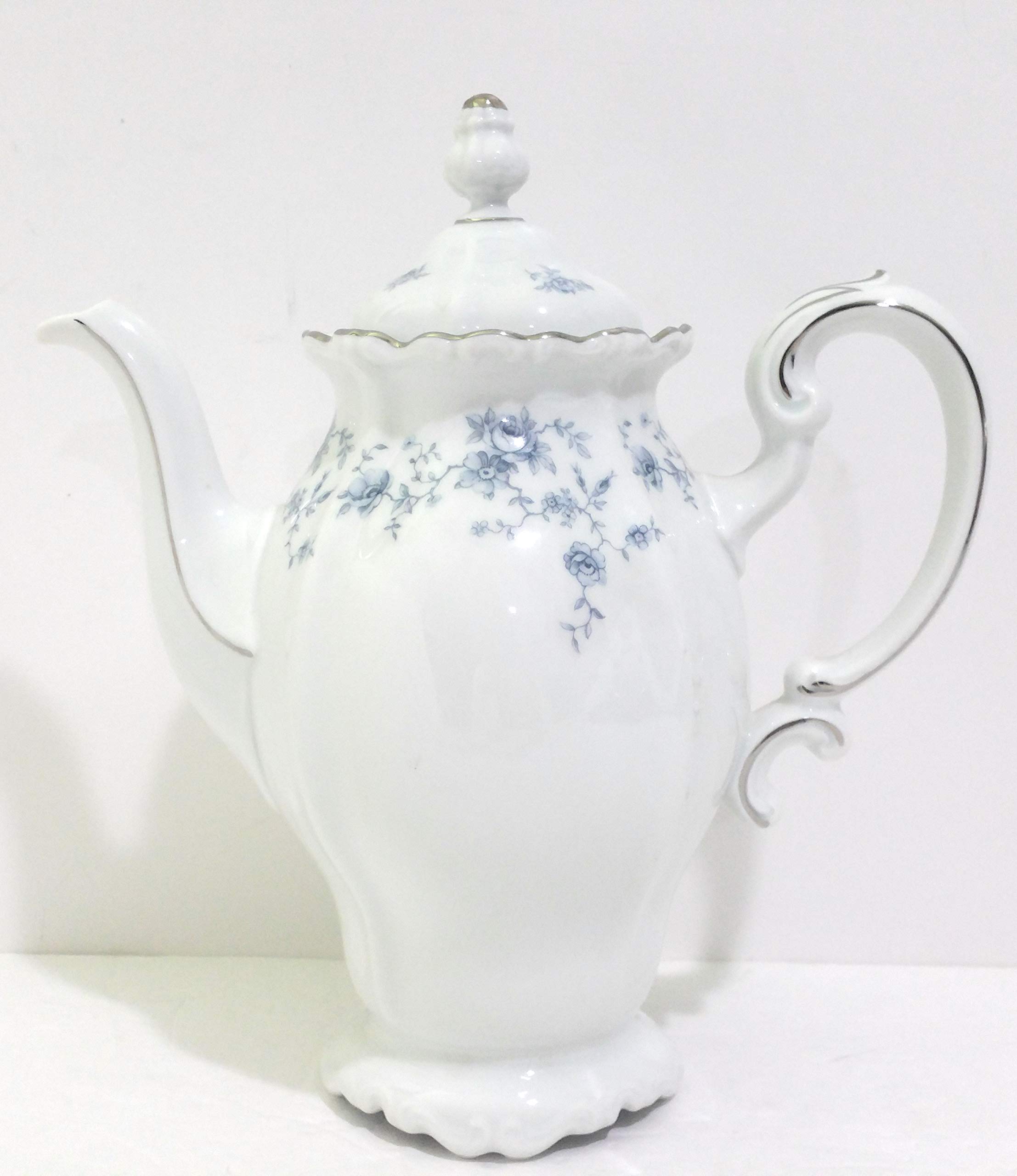 Amazon.com | Johann Haviland Blue Garland Coffee Pot: Coffee Servers
