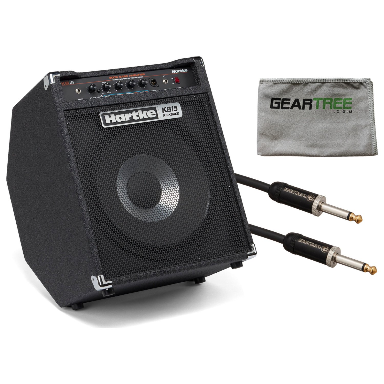 Amazon.com: Hartke KB15 Kickback 15 500 Watt Bass Amp w/Geartree