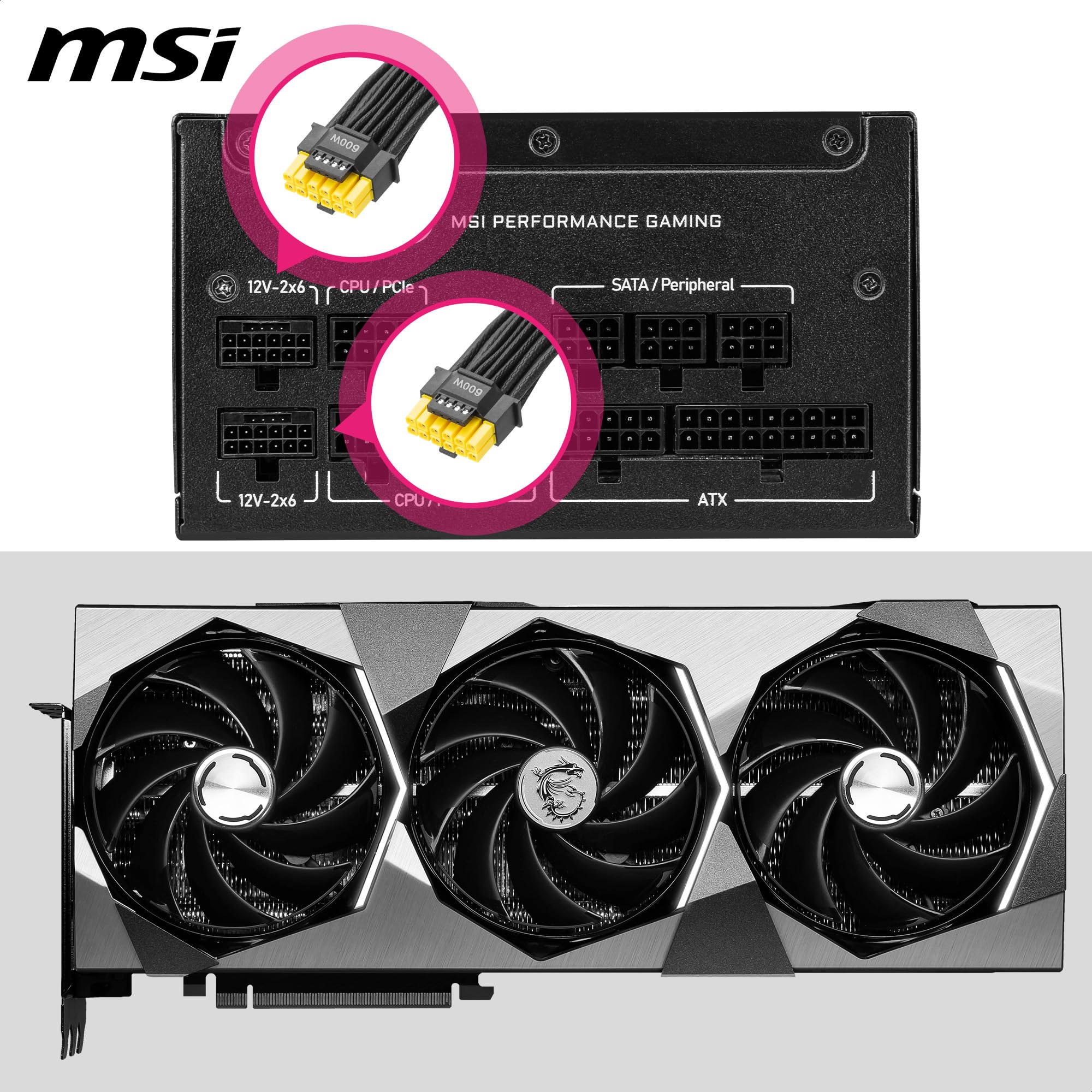 Amazon | MSI MPG A1000GS PCIE5 ATX 3.1 ゲーム用電源 - フル
