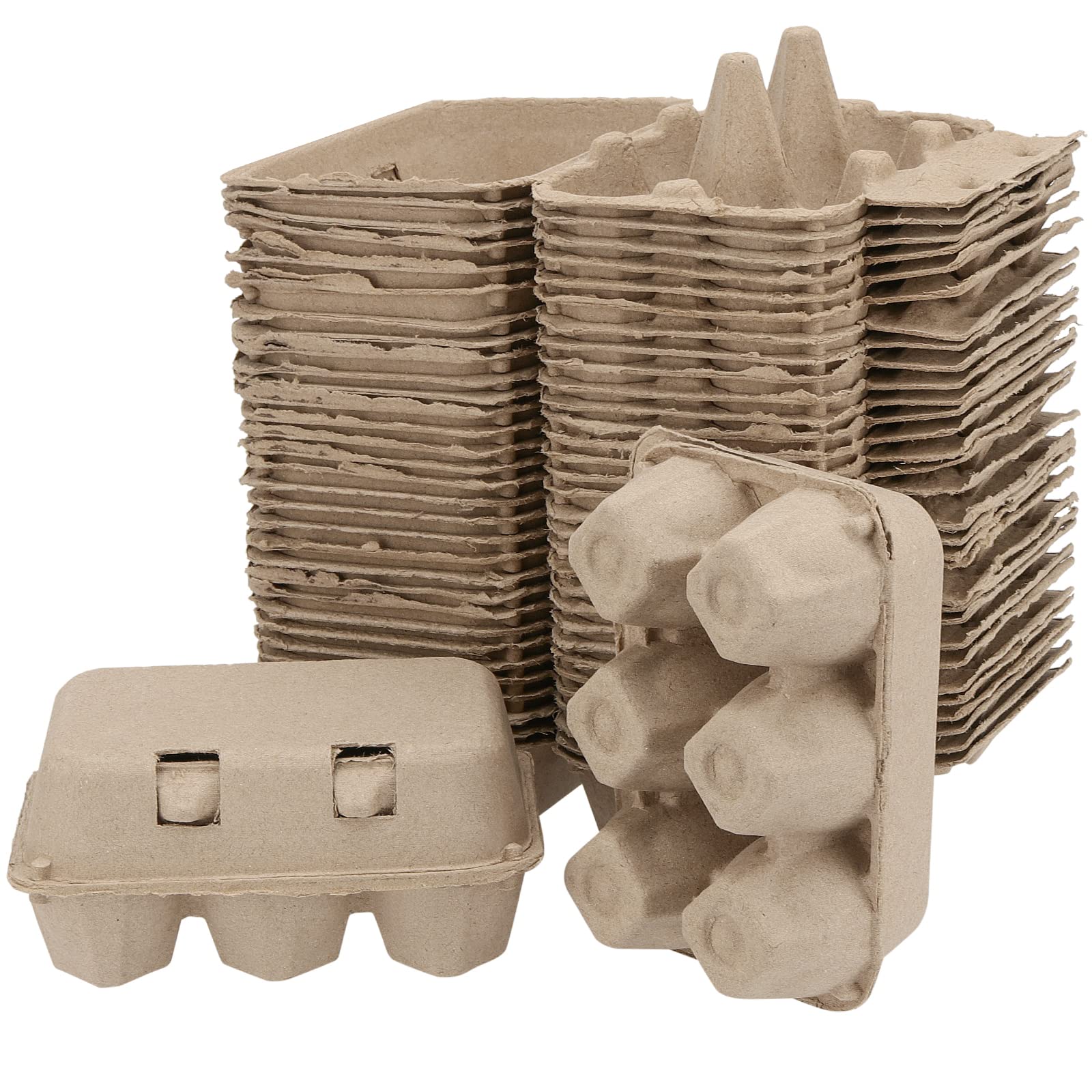 Amazon｜SEUNMUK 40個パック 6セルの空の卵パック、 6 x 3.7 x 2.7