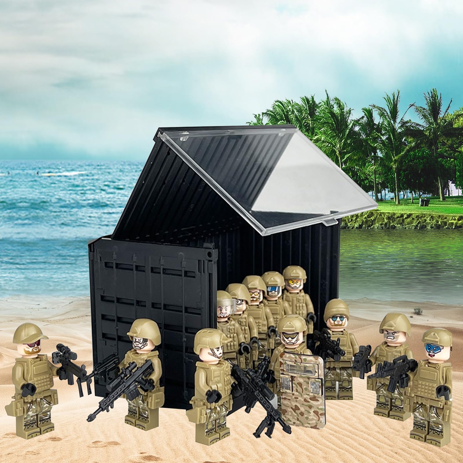 アヴィレックスavirex USA 25th 軍隊空軍フィギュア箱付き