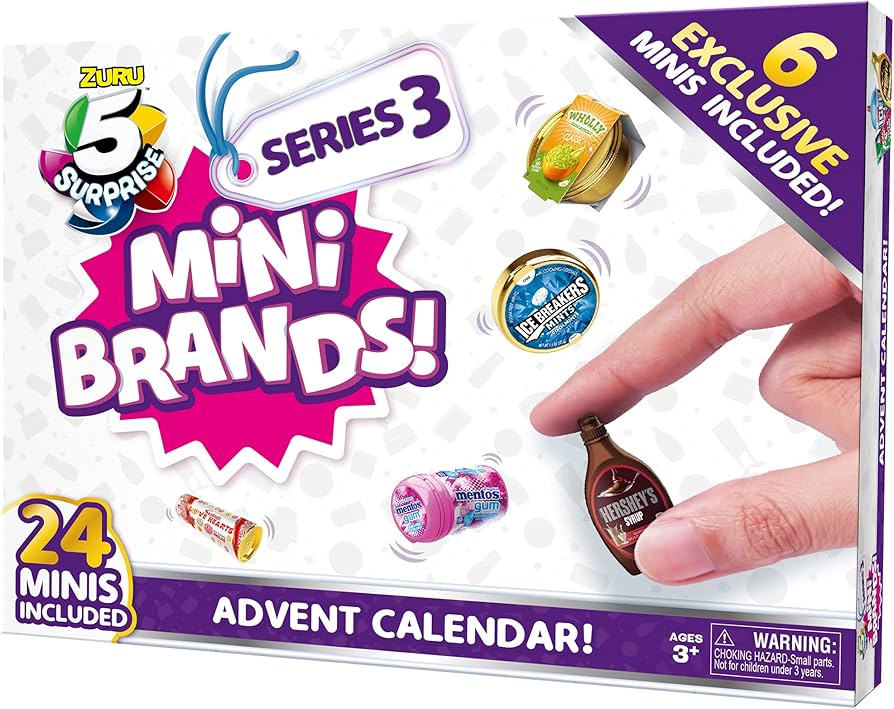 Amazon.com: 5 Surprise Mini Brands Series 3 Limited Edition 24