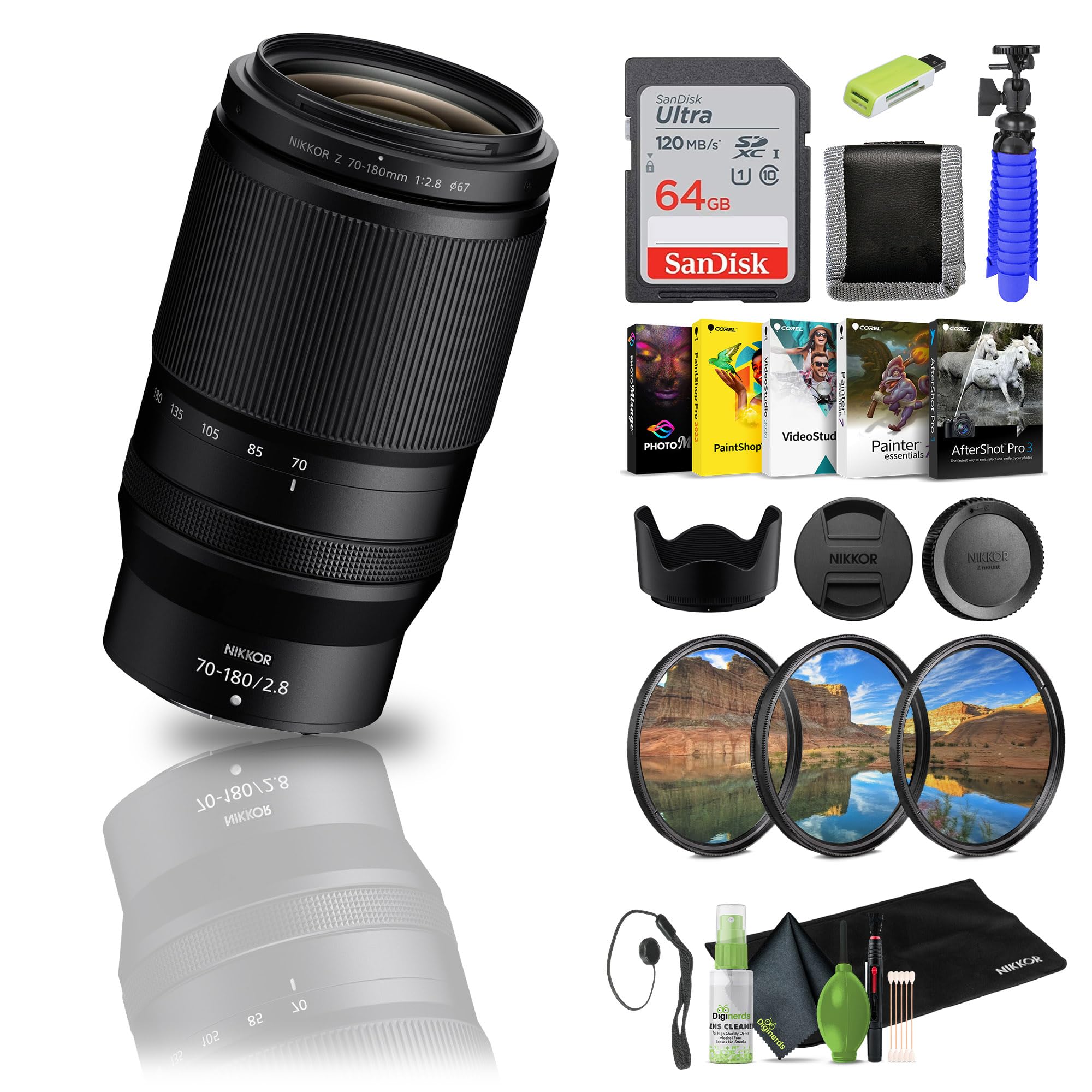 Amazon.com: Nikon - NIKKOR Z 70-180mm f/2.8 Standard Zoom Lens for