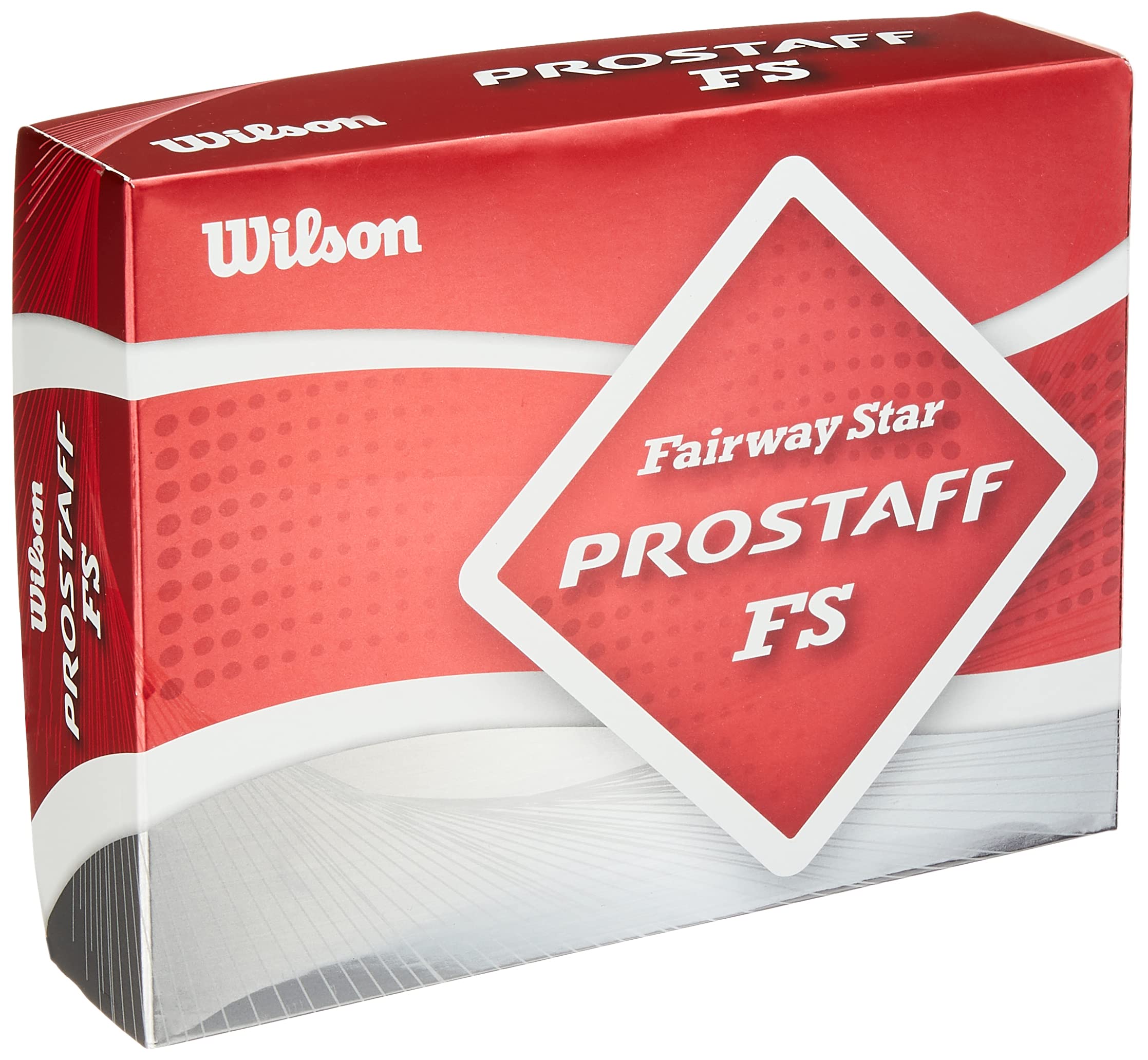 Amazon.co.jp: Wilson(ウイルソン) ゴルフボール プロスタッフFS 1
