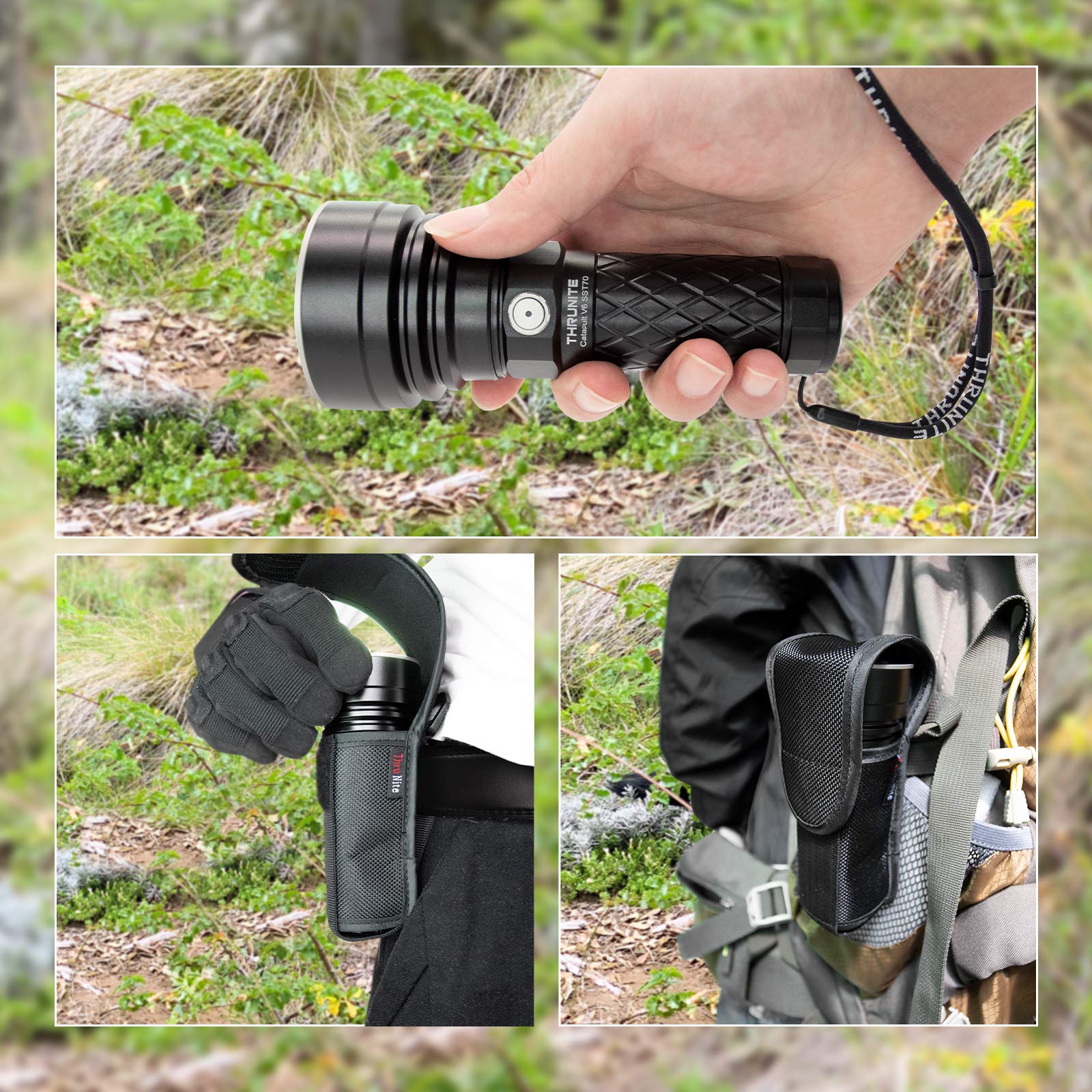 ThruNite Catapult V6 SST70 USB-C Rechargeable Flashlight, 2836