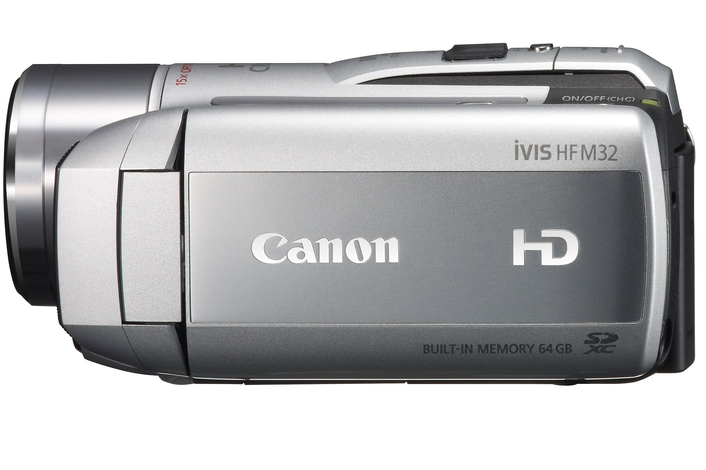 Amazon | Canon デジタルビデオカメラ iVIS HF M32 スノーシルバー