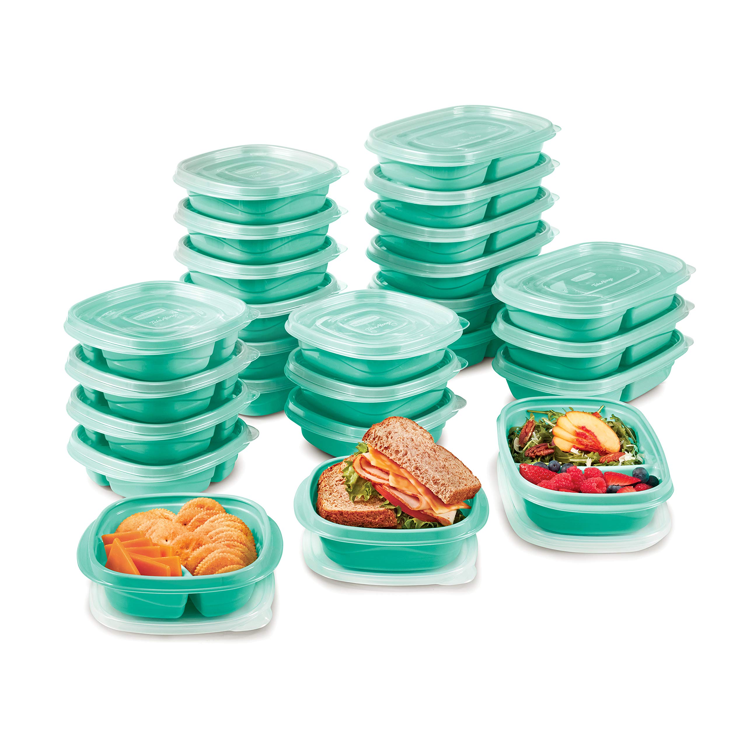 Amazon.com: Rubbermaid 50-Piece Food Storage Containers Set with