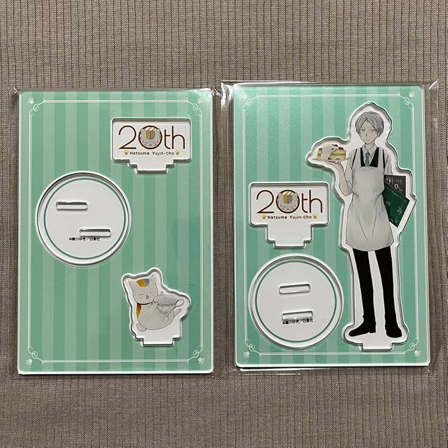 Amazon.co.jp: 夏目友人帳 20周年 白泉社 カフェ 夏目貴志 ニャンコ