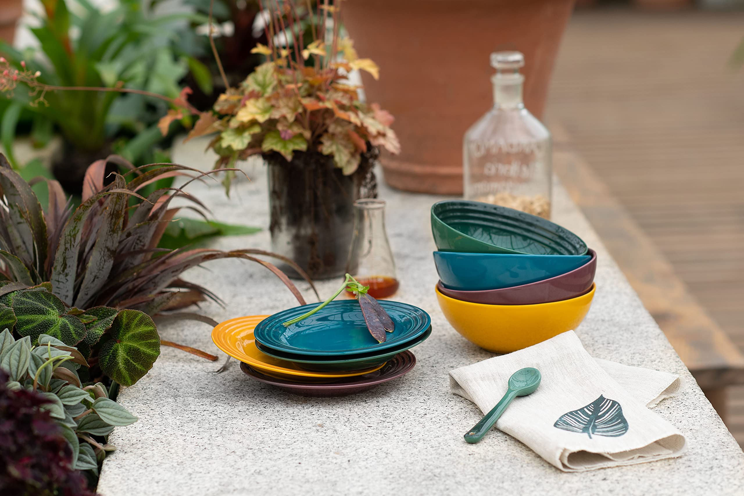 Amazon.co.jp: ル・クルーゼ(Le Creuset) シリアルボール 16cm (4個