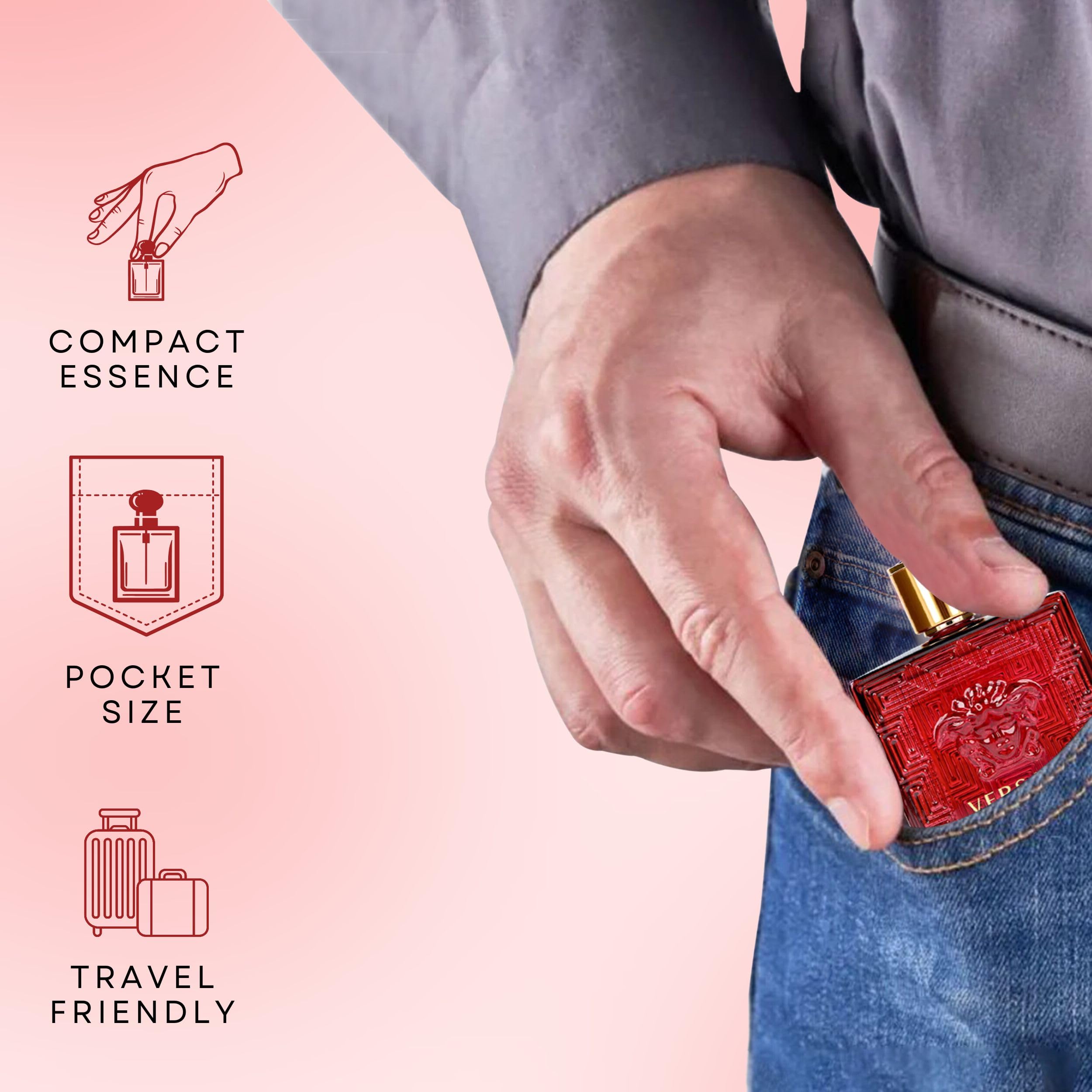 Amazon | ヴェルサーチ エロス フレイム EDP 5ml VERSACE EROS FLAME