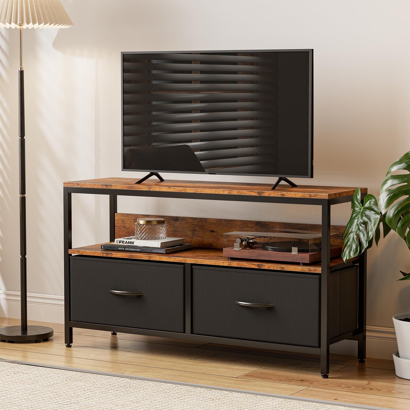 Amazon｜IKIFLY 収納チェストロータイプ テレビ台 テレビボード