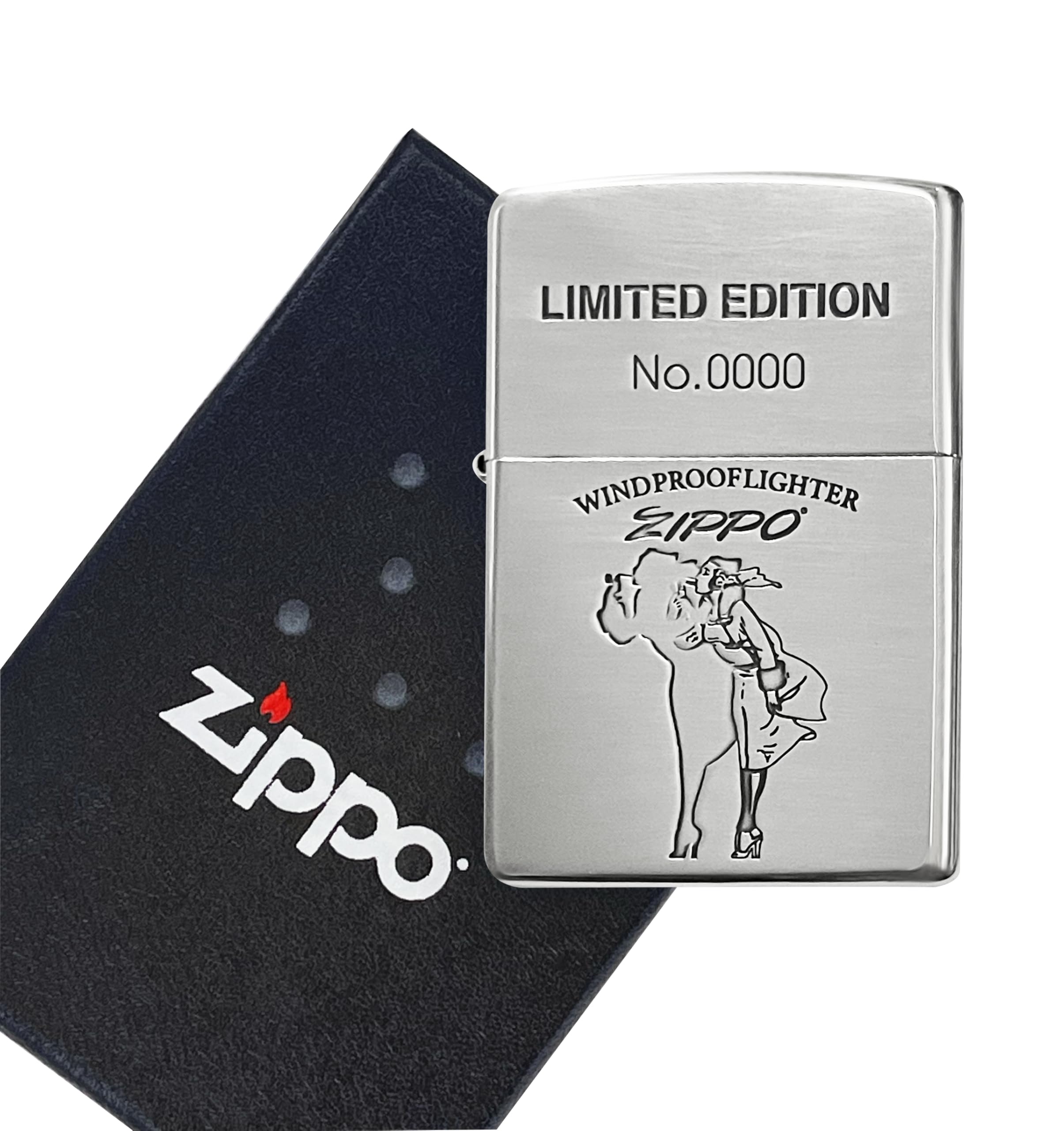 Amazon.co.jp: ZIPPO(ジッポー）プラチナ ウインディー シリアル
