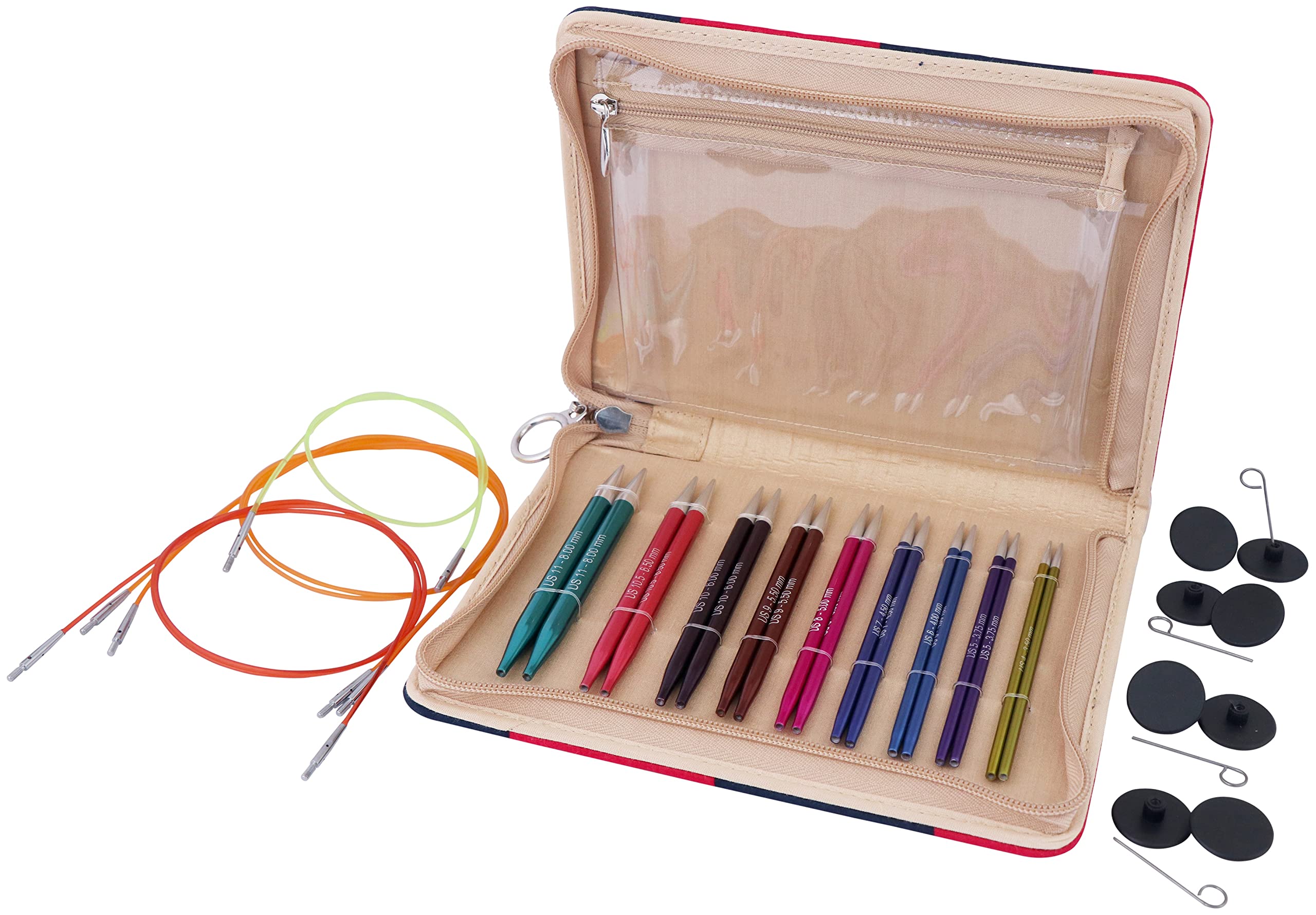 Amazon.com: Knitter's Pride Zing Deluxe Interchangeable Needles