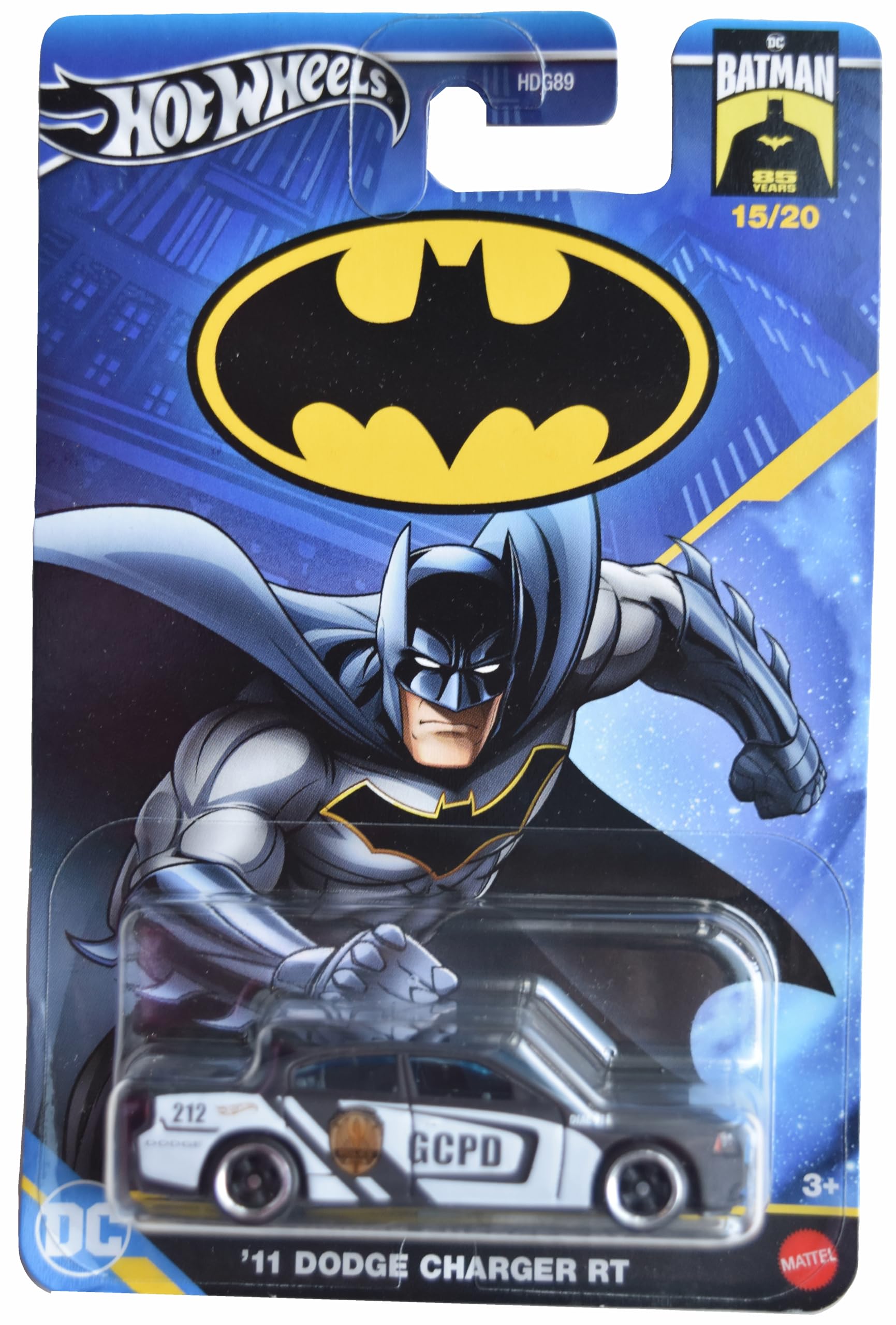 Amazon.com: Hot Wheels '11 Dodge Charger RT, Batman 85th Years 15