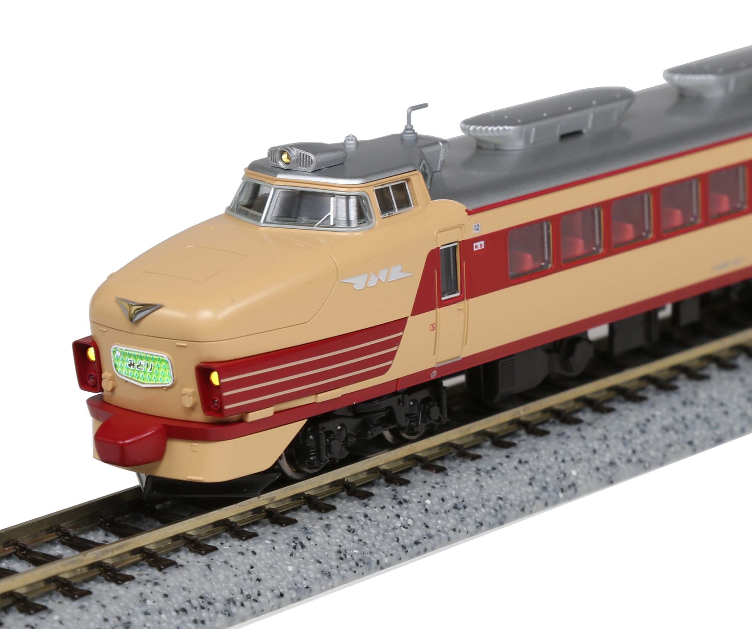 Amazon | KATO Nゲージ 485系 特急「みどり」 4両セット 10-1480 鉄道