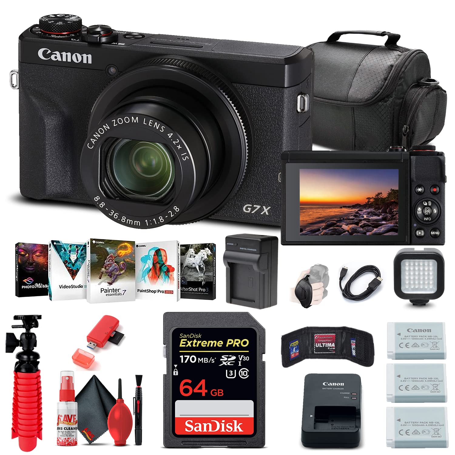 Amazon.com : Canon PowerShot G7 X Mark III Digital Camera (Black