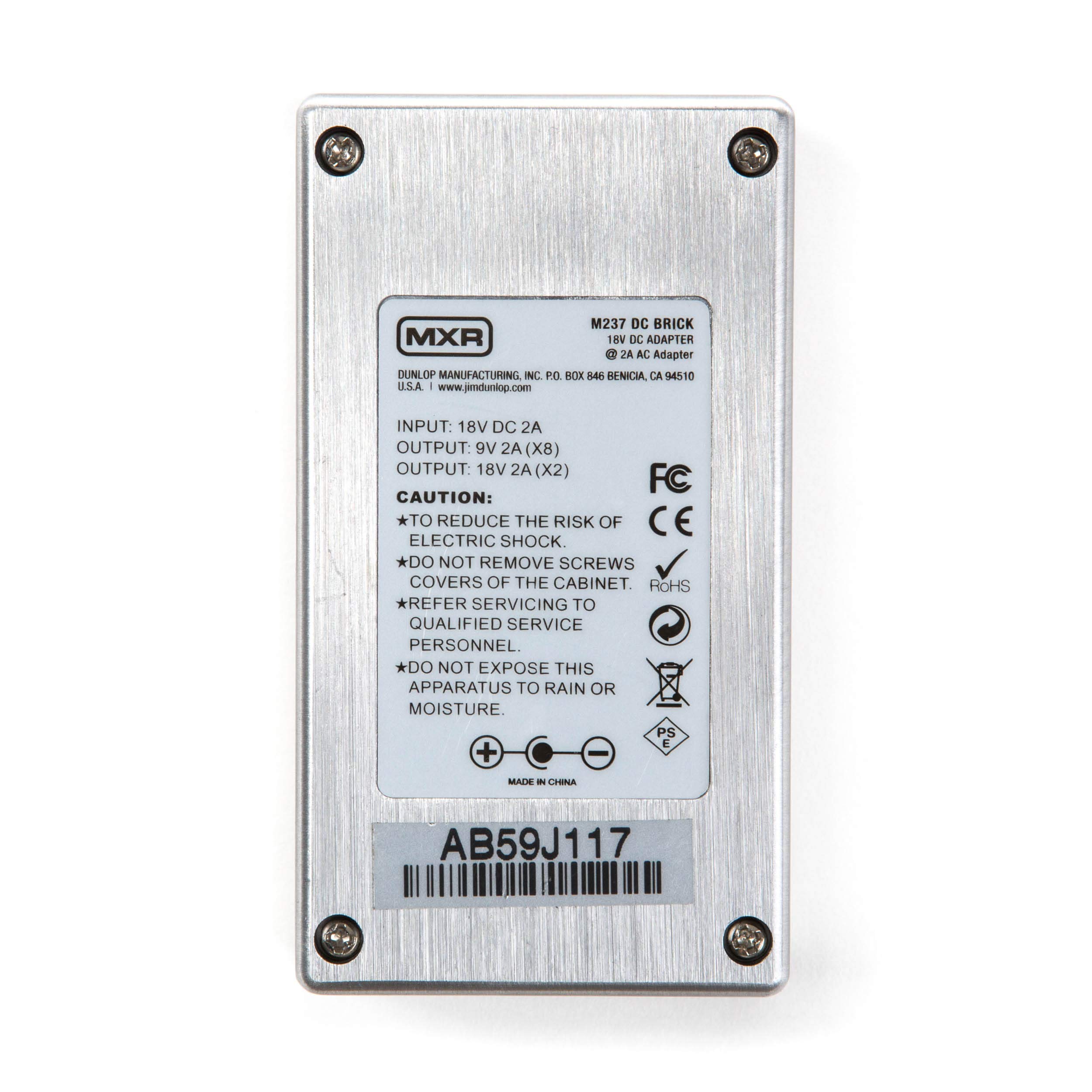 Amazon.com: MXR® DC Brick™ Power Supply : Musical Instruments