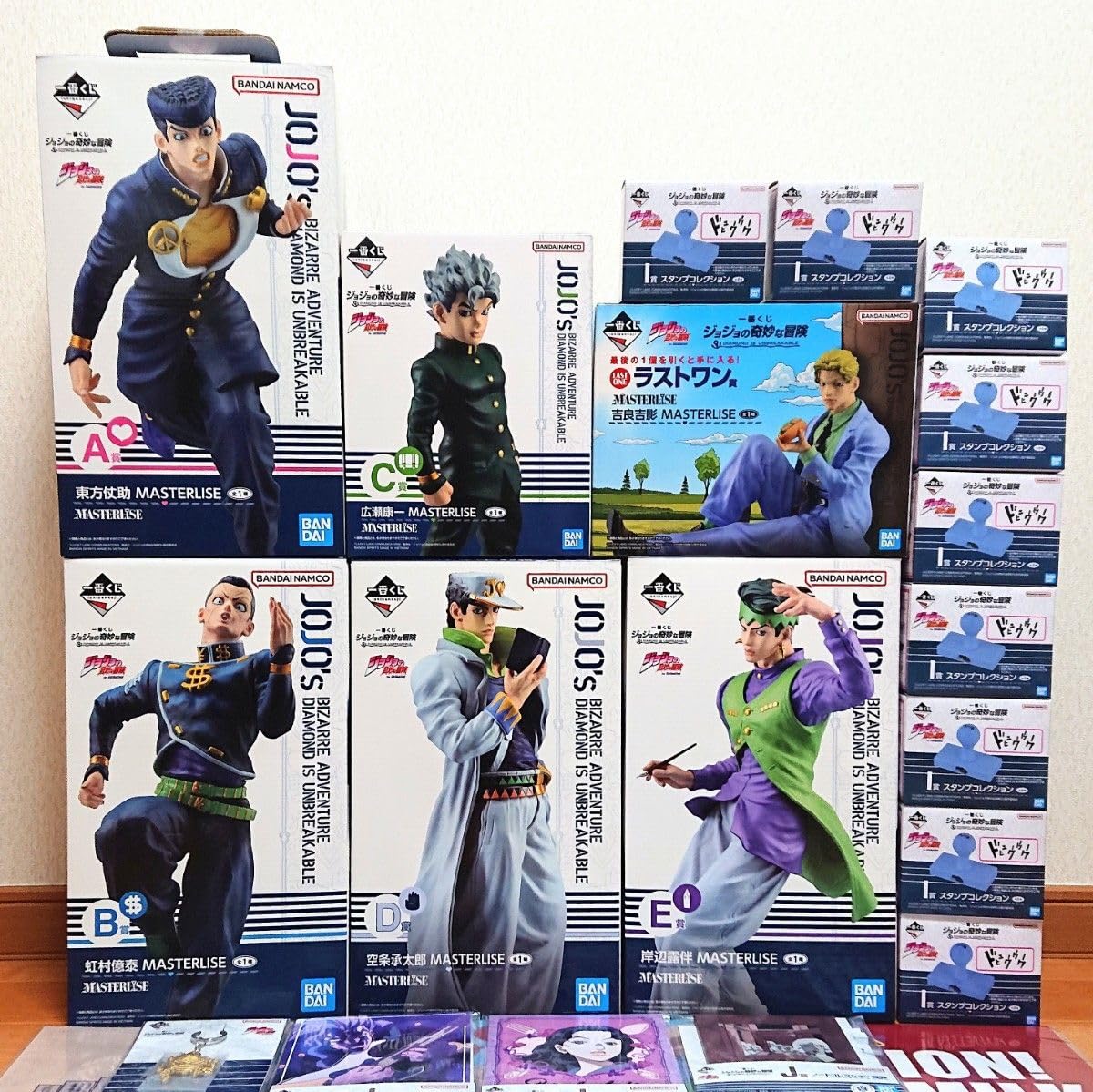 ジョジョ一番くじ新品未開封A賞D賞 G賞 ラストワン賞J賞K賞H賞