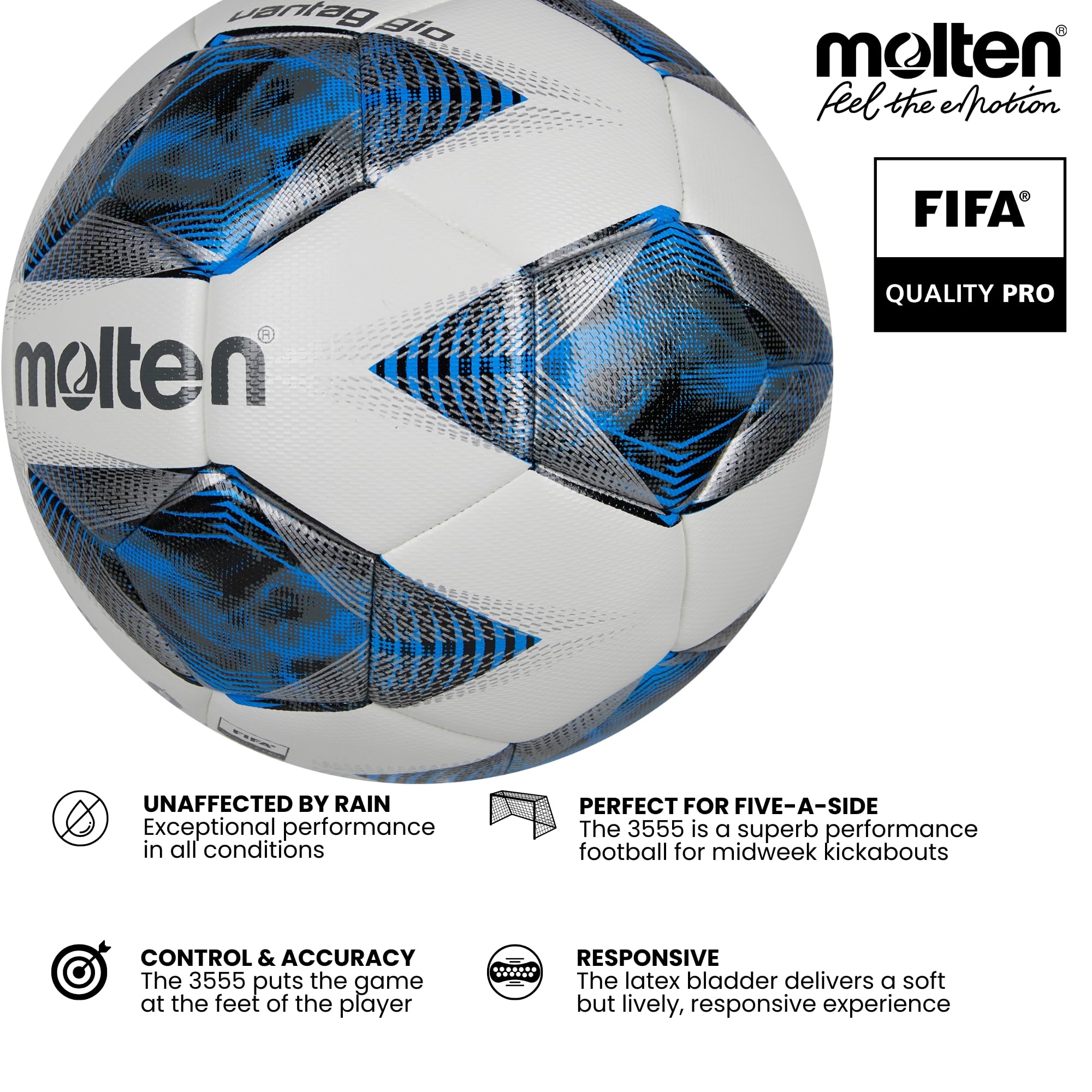 Amazon.co.jp: Molten Vantaggio 3555 ハイブリッド ボンデッド