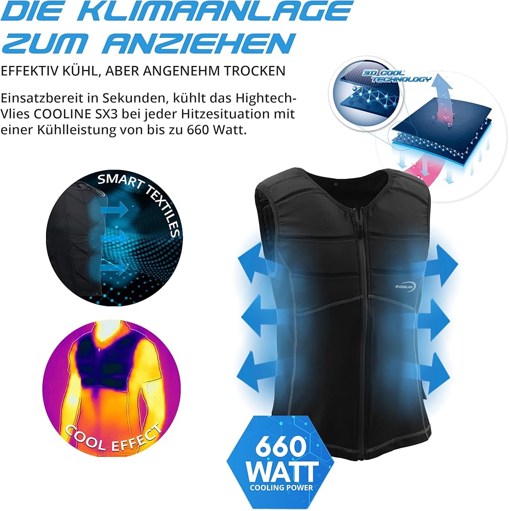 Amazon.co.jp: pervormance社 E-COOLINE シャツベストXL 持続冷却 SX3