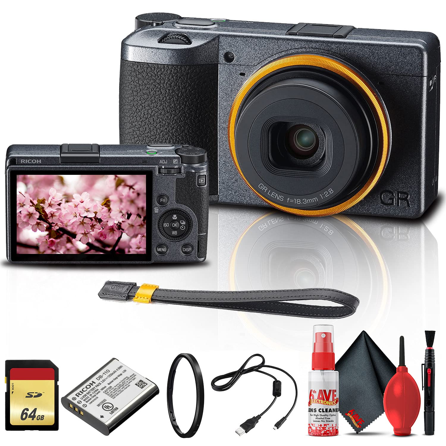 Amazon.com : Ricoh GR III Street Edition Digital Camera Bundle