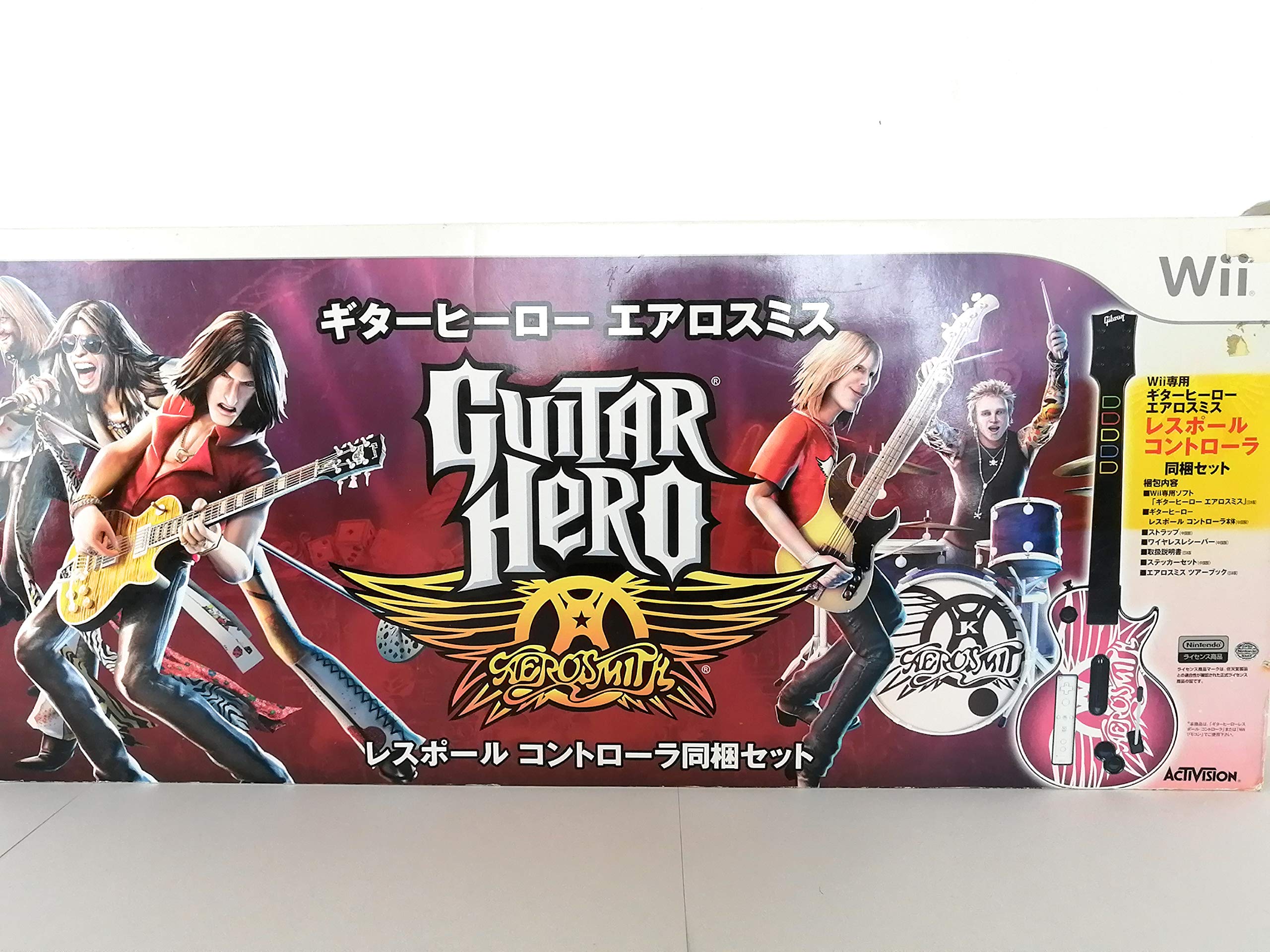 Amazon | ギターヒーロー エアロスミス(ギターコントローラ同梱) - Wii
