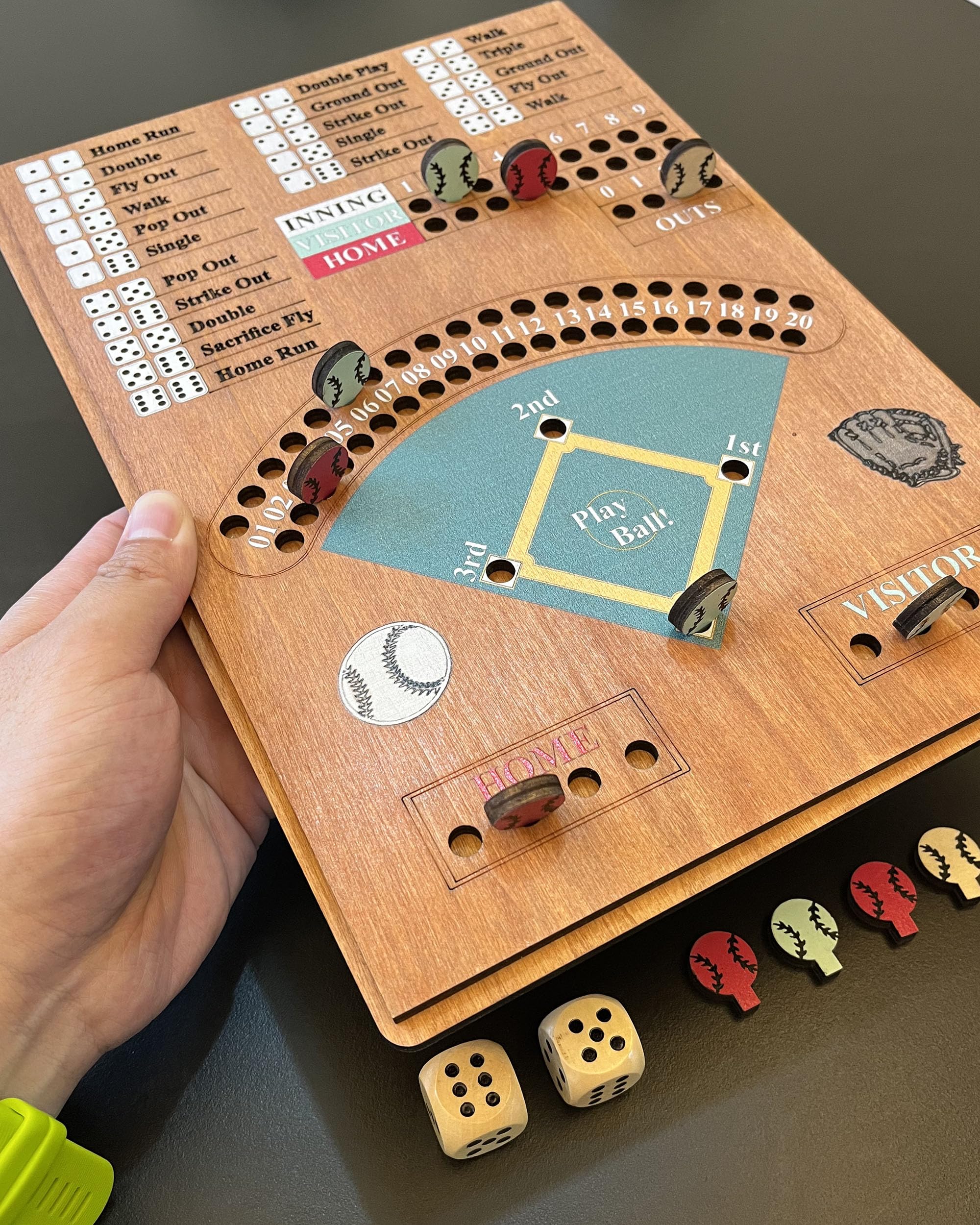 missile game PING BALL 木製ボードゲーム 【公式通販】