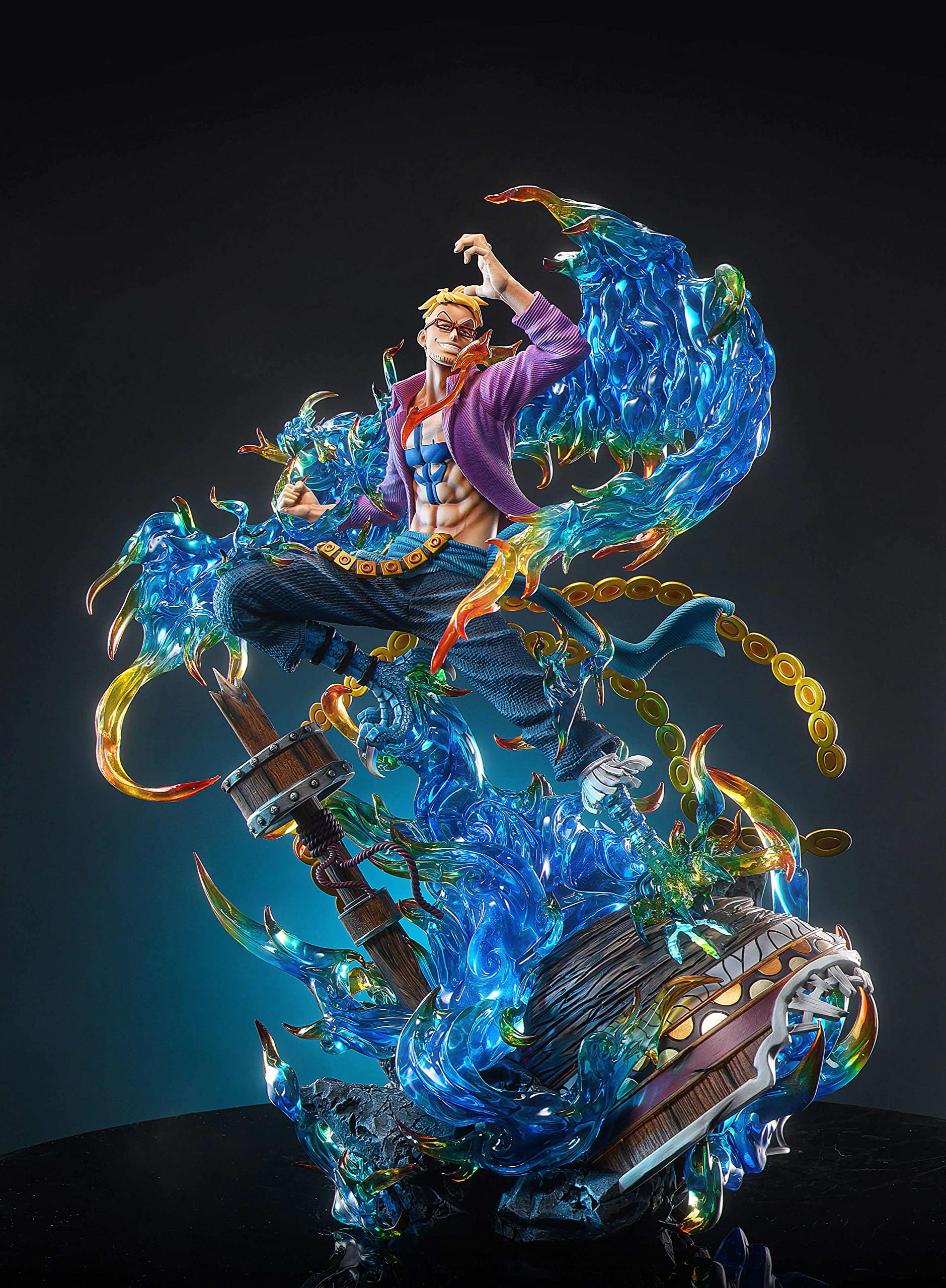 Amazon.co.jp: 不死鳥マルコ フィギュア 1/6スケール 塗装済み完成品