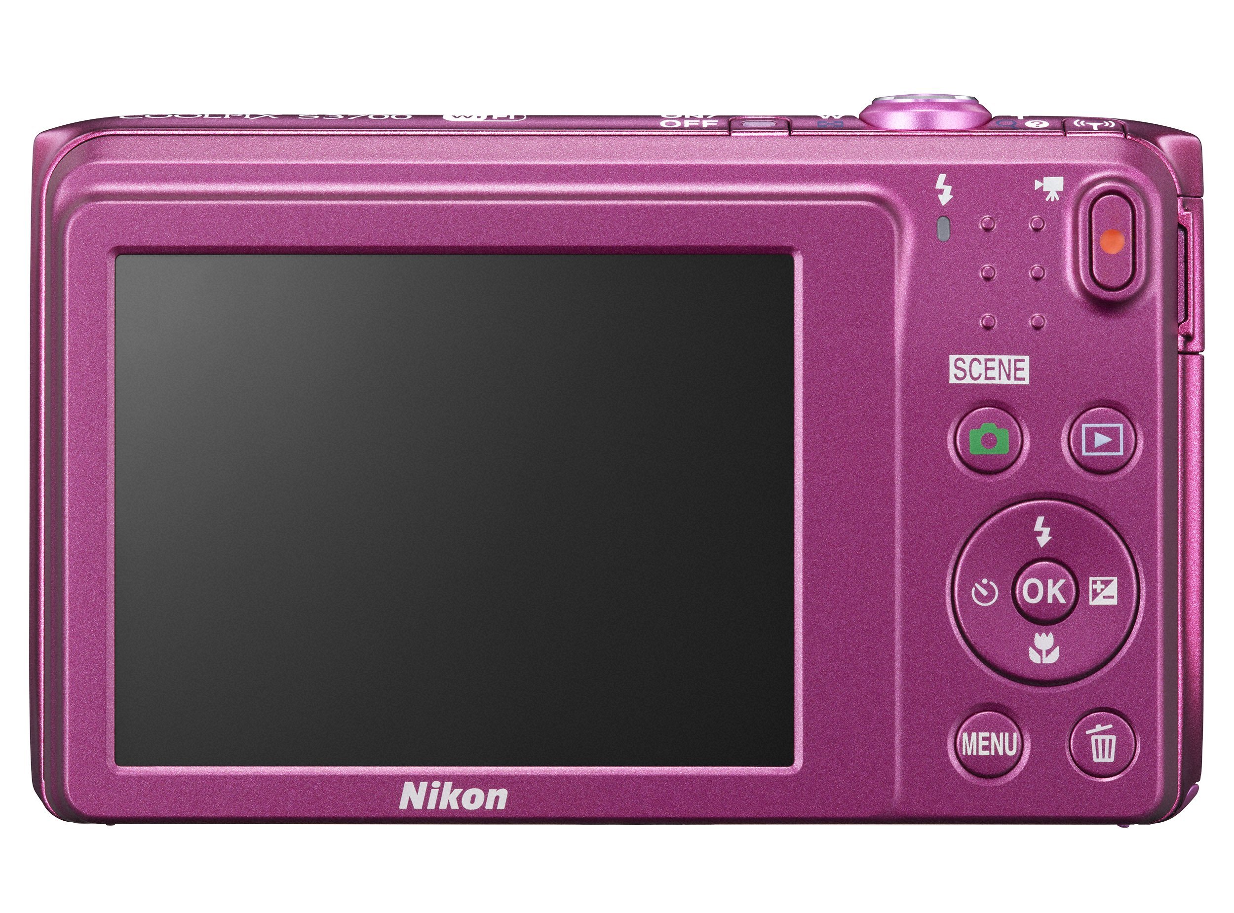 Amazon | Nikon デジタルカメラ COOLPIX S3700 ピンク 光学8倍ズーム