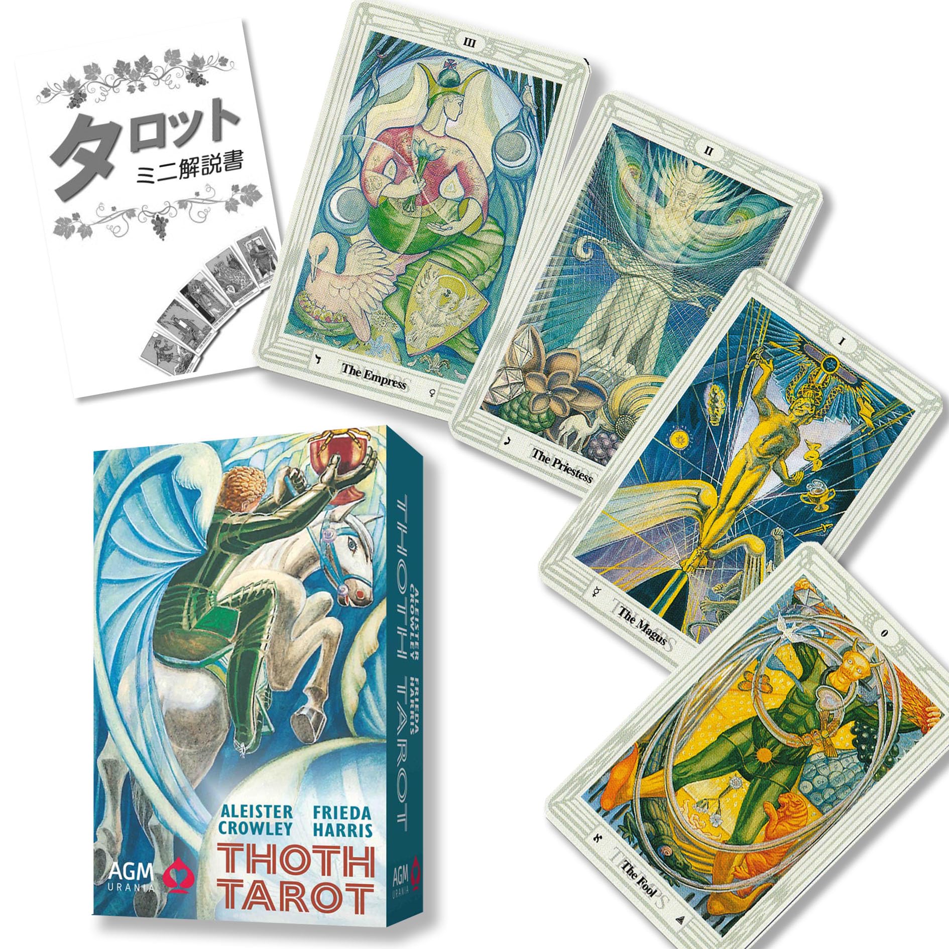 Amazon.co.jp: トートタロット ポケットサイズ Aleister Crowley Thoth