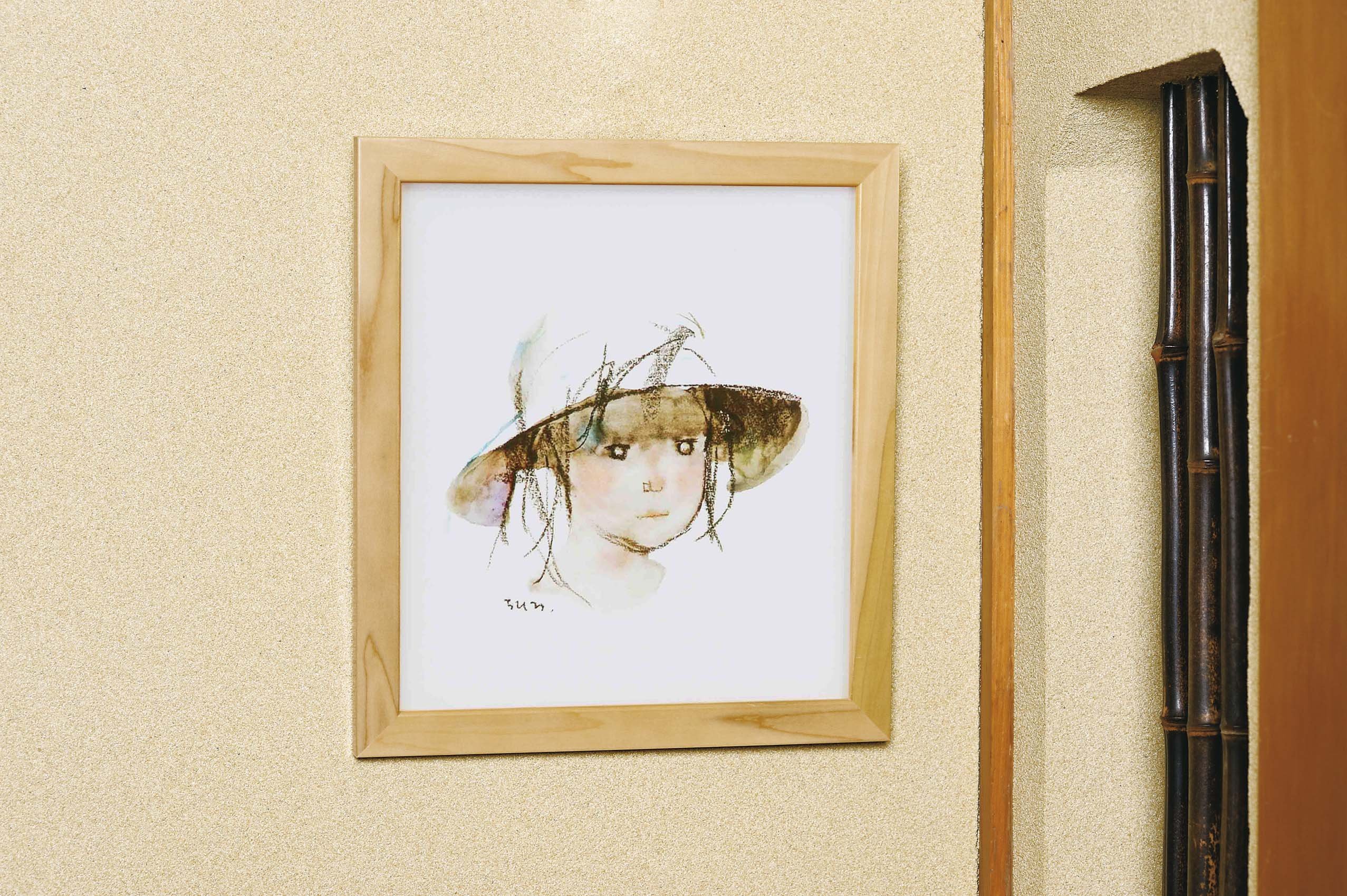 いわさきちひろのせかい』他 色紙28枚 本1冊【おまけ】専用額