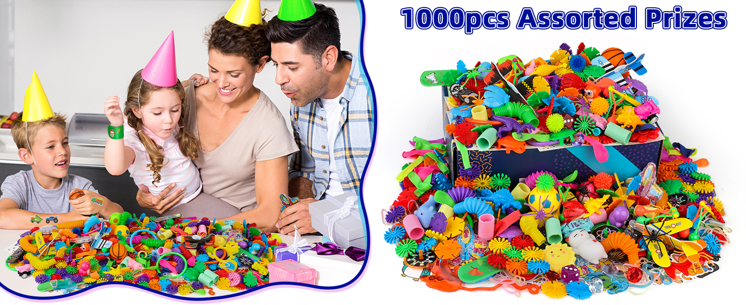 Amazon.com: nicknack 1000PCS Party Favor for Kids Birthday Goodie