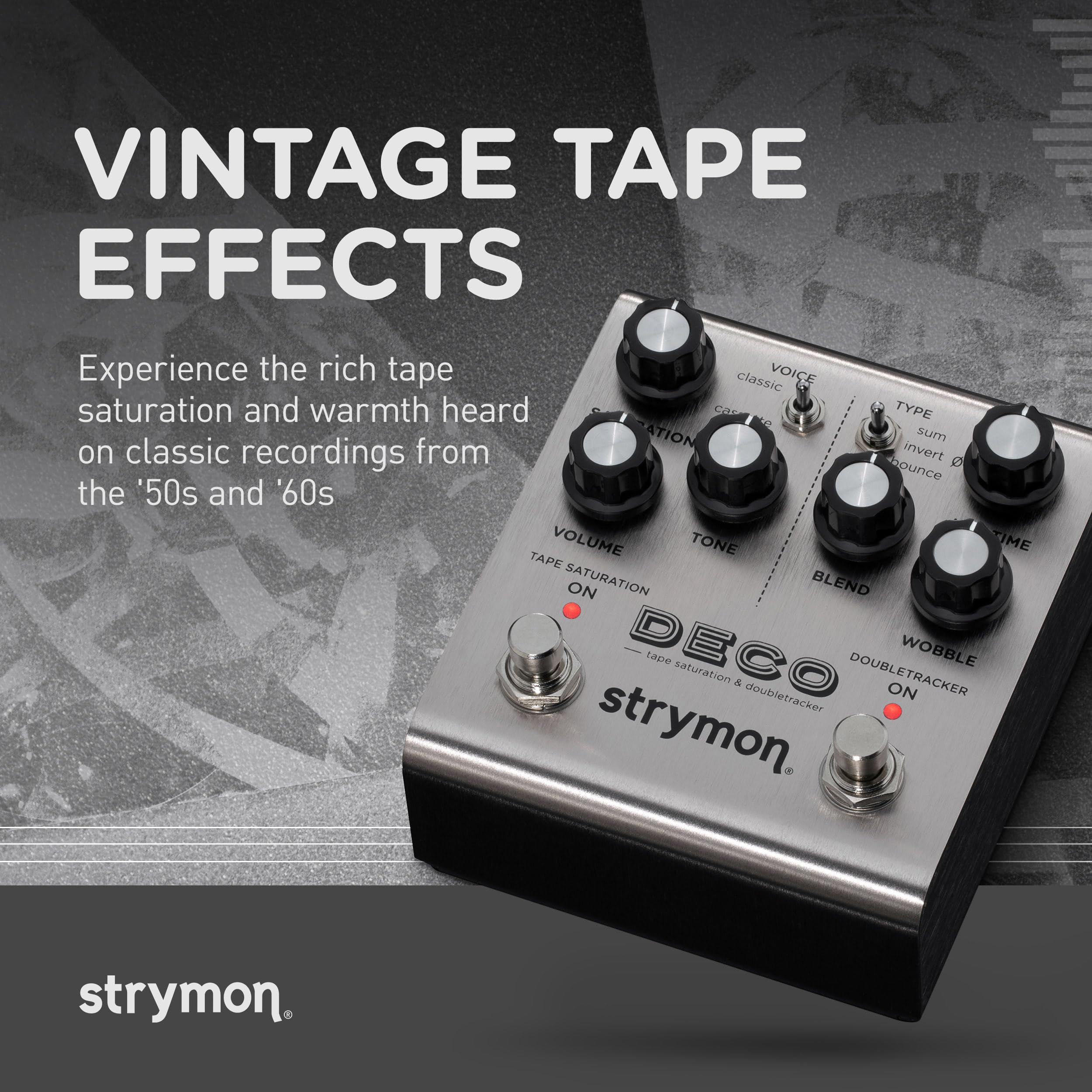 Amazon.com: Strymon Deco V2 Tape Saturation and Doubletracker