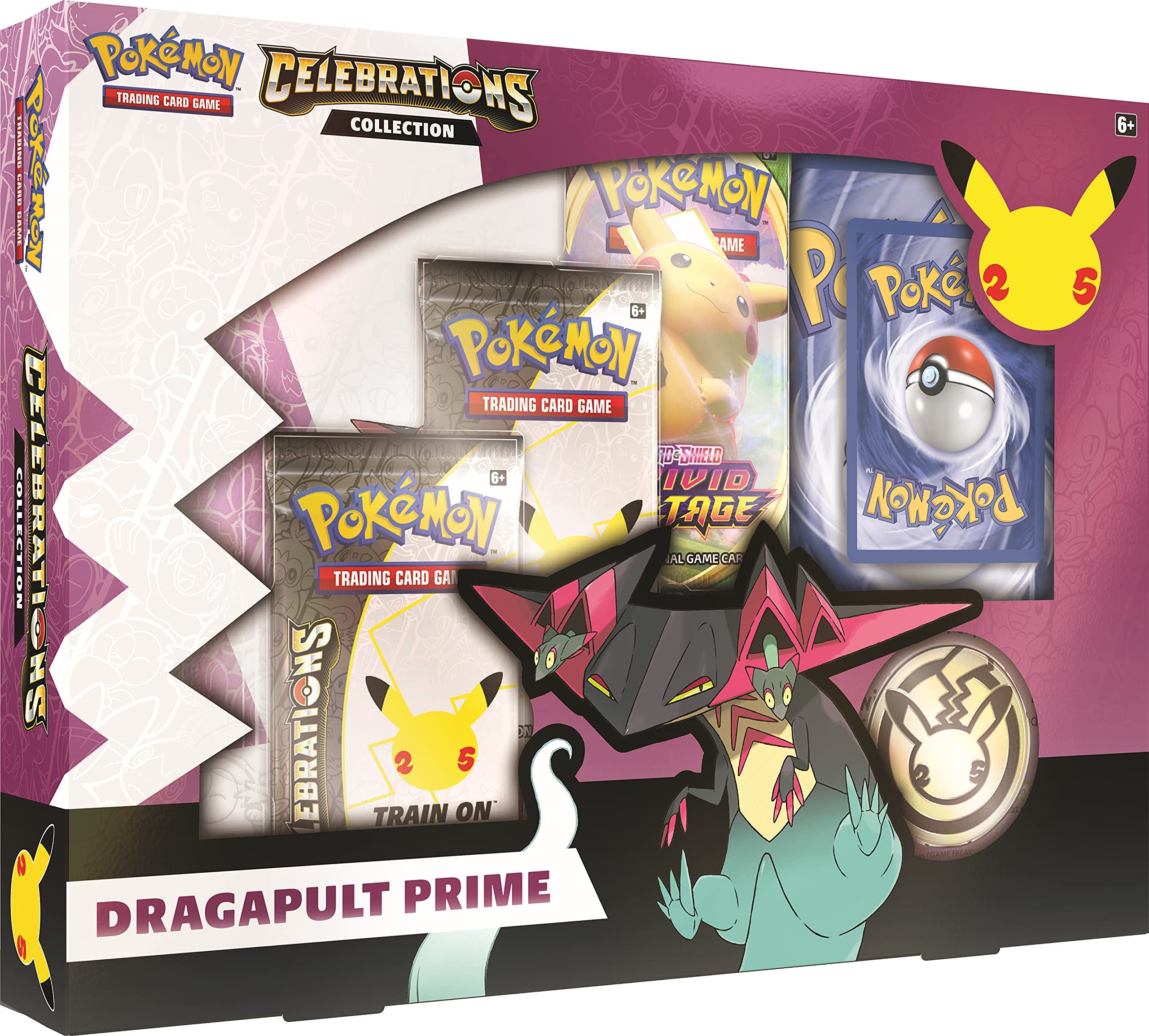 Amazon.com: Pokémon | Celebrations Collection Dragapult Prime