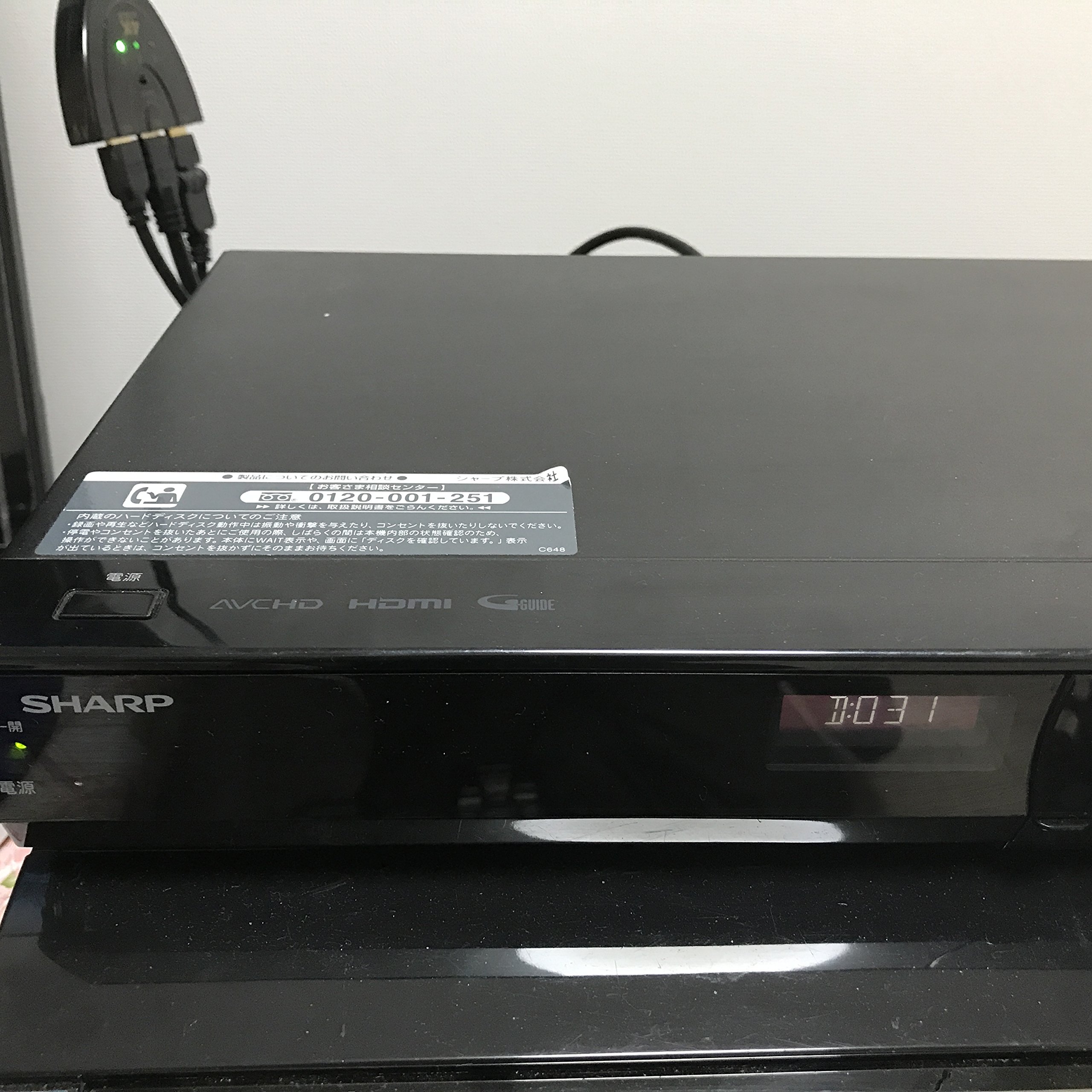 Amazon | シャープ 500GB 2チューナー ブルーレイレコーダー AQUOS BD