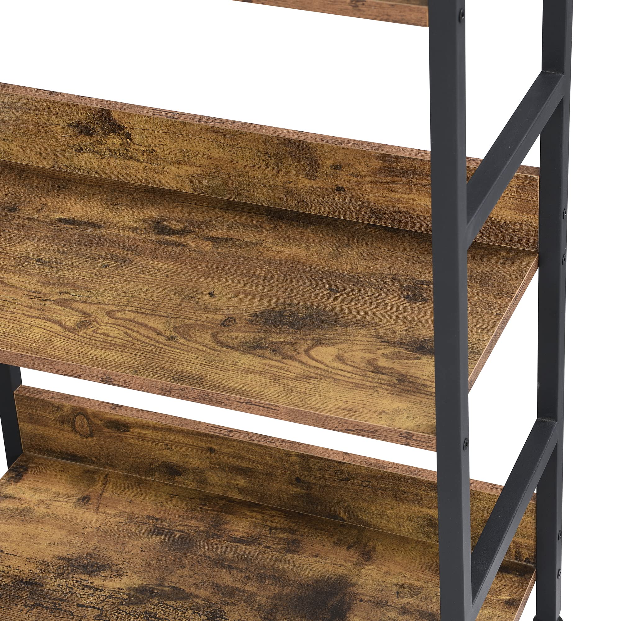 Amazon｜XINYF オープンシェルフ ラック 5段 幅60奥行30高さ171cm (L-5