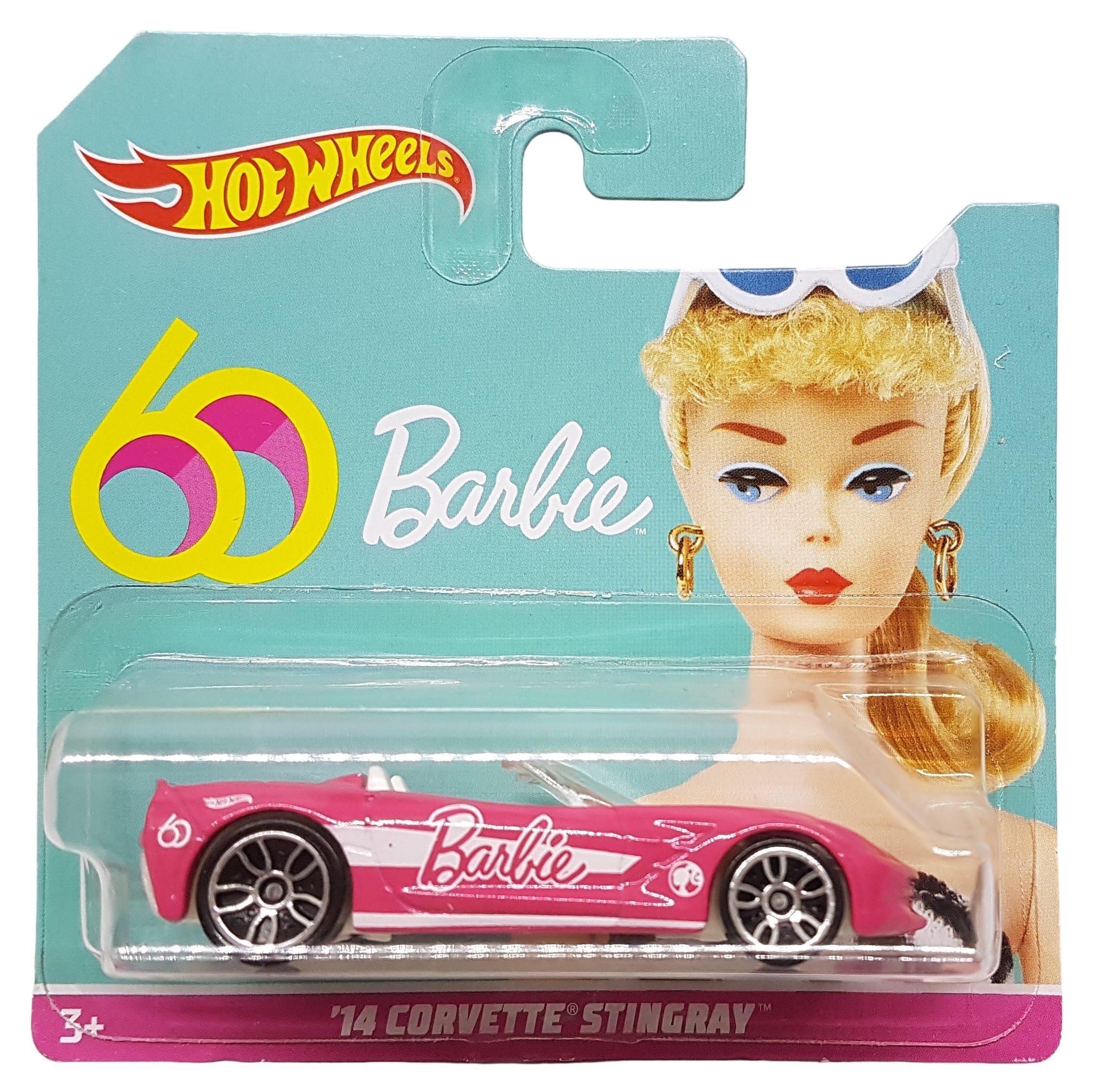 Hot Wheels - ´14 Corvette Stingray - Barbie 60th Anniversary