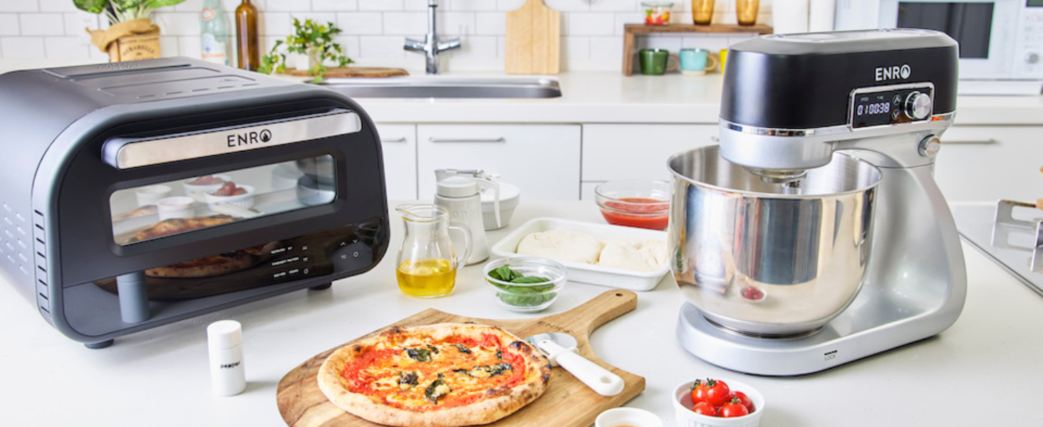 Amazon | ENRO スタンドミキサー 料理の幅が広がる キッチンがあなたの