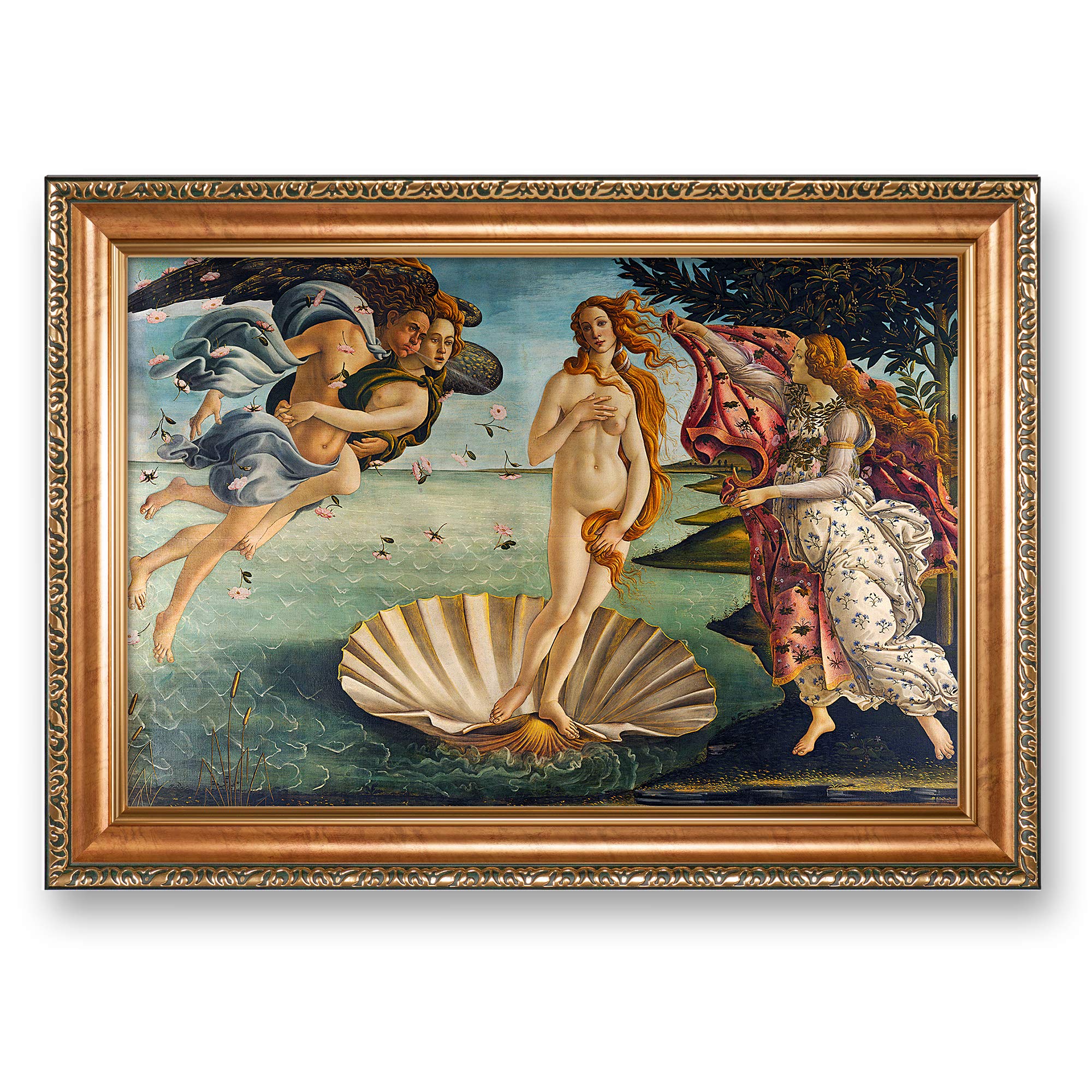 Amazon.com: The Birth of Venus by Sandro Botticelli,Framed Size