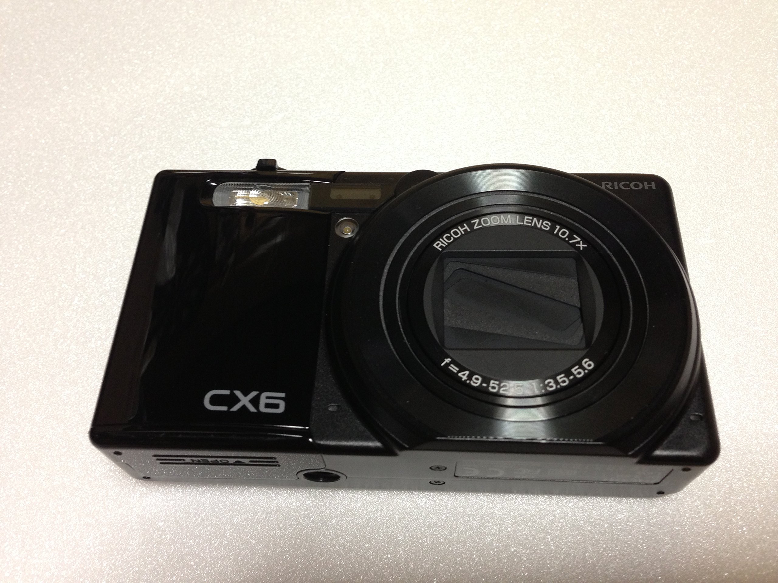 Amazon | RICOH デジタルカメラ CX6ブラック CX6-BK | コンパクト 通販