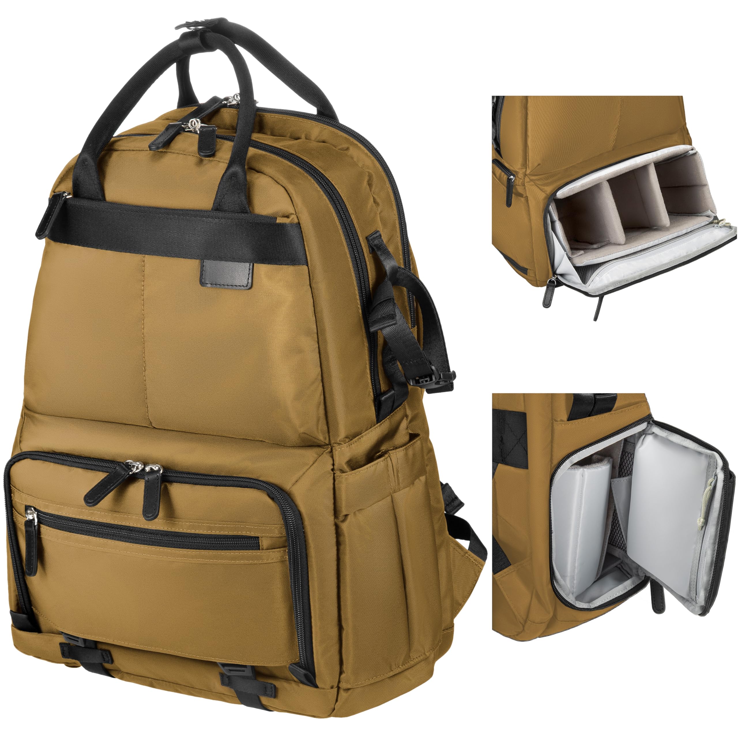 Amazon.co.jp: [リンタ] カメラバッグ リュック 14.5L 2気室 デジタル