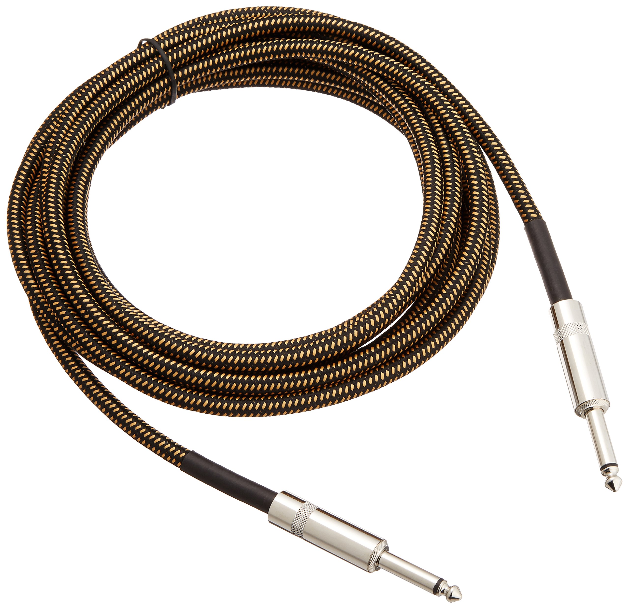 Amazon | K-GARAGE ギターコード 5m FGC-5 ブラック/オレンジ