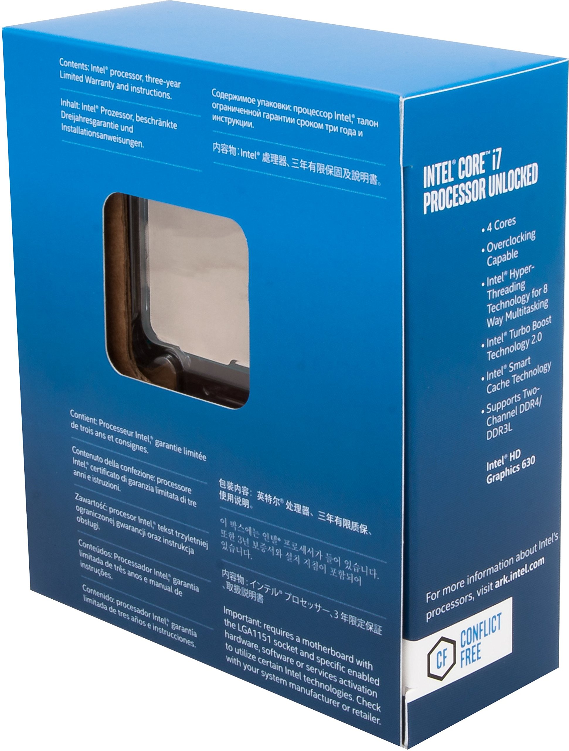 Amazon.com: Intel Core i7-7700K 4.2GHz 8MBNew Retail