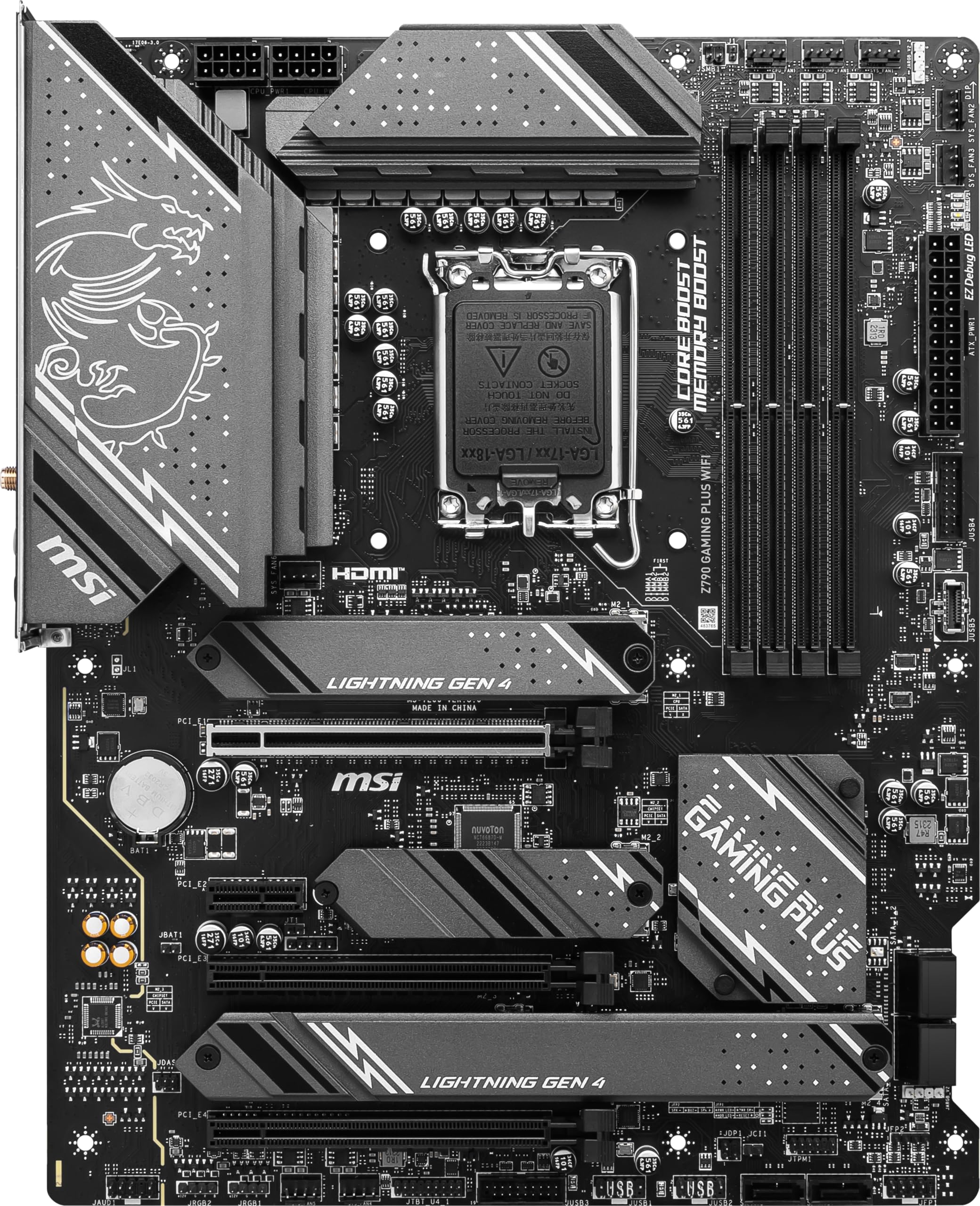 Amazon.com: MSI Z790 Gaming Plus WiFi-AMZ Gaming Motherboard