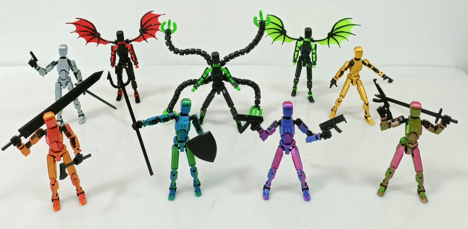 Amazon.com: ULTHOOL Titan 13 Action Figure,Assembly Completed 3D