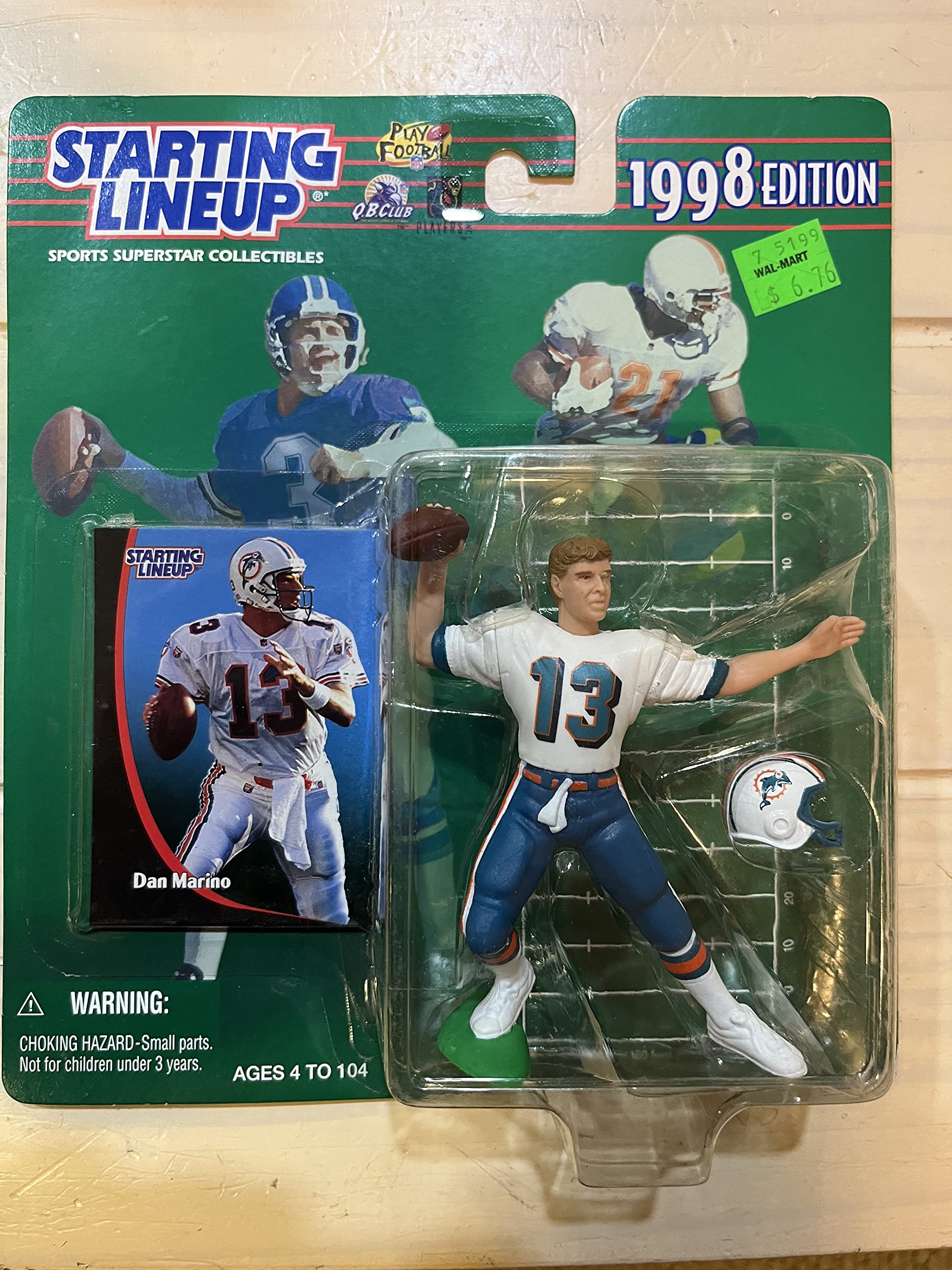 1998 Dan Marino Starting Lineup at Amazon's Sports Collectibles Store