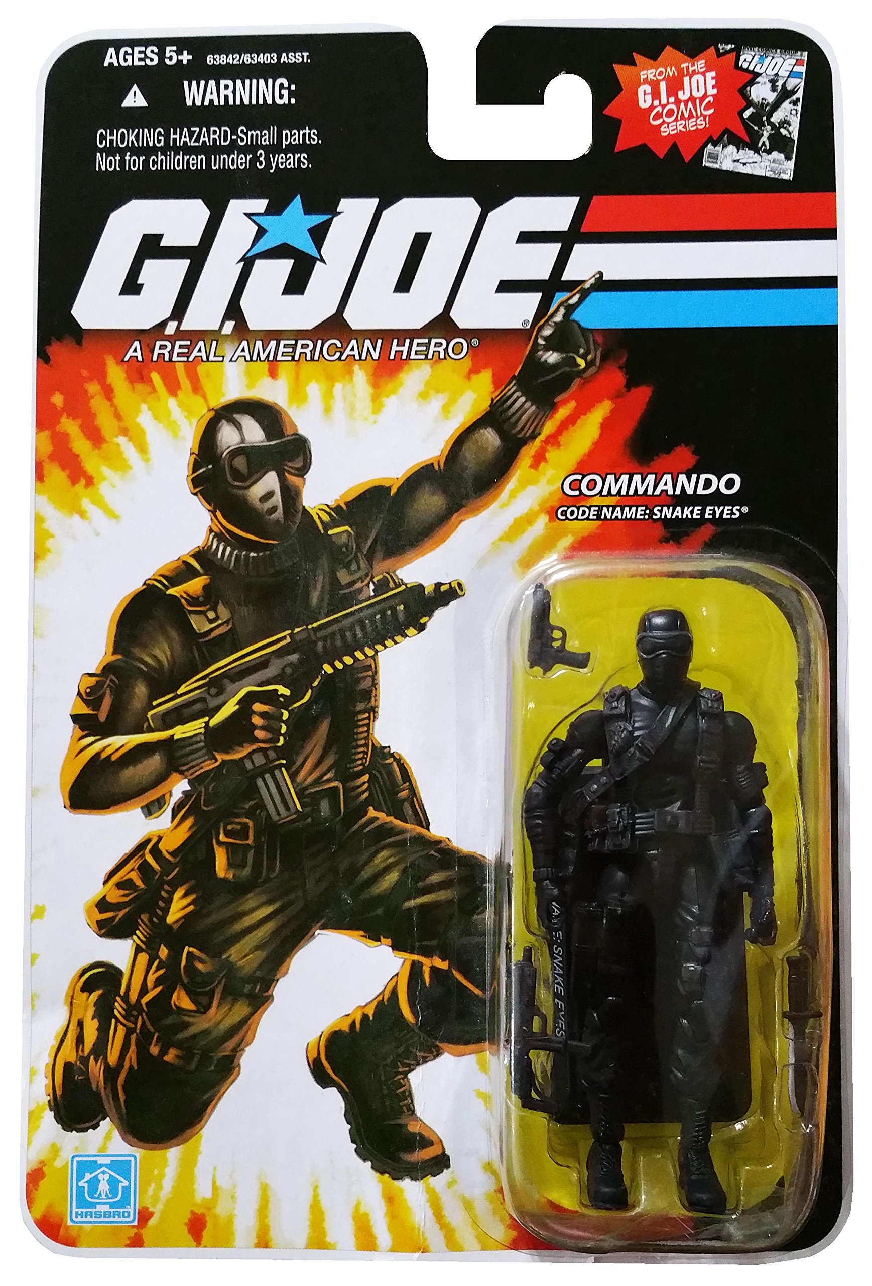 Amazon.com: G.I. Joe 25th Anniversary Comic Series Cardback: Snake