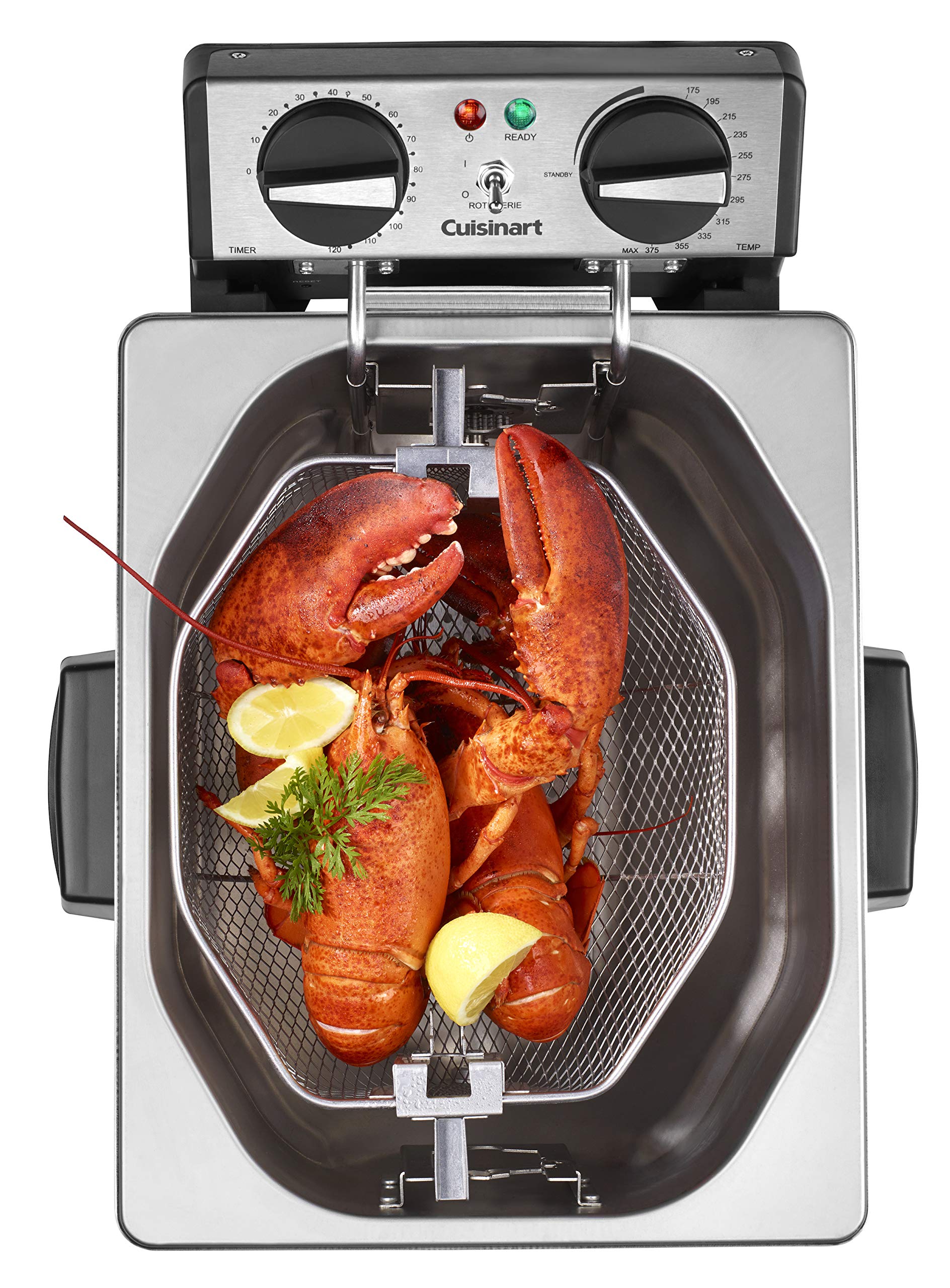 Cuisinart CDF-500 Extra Large Deep Fryer - Silver : Amazon.de