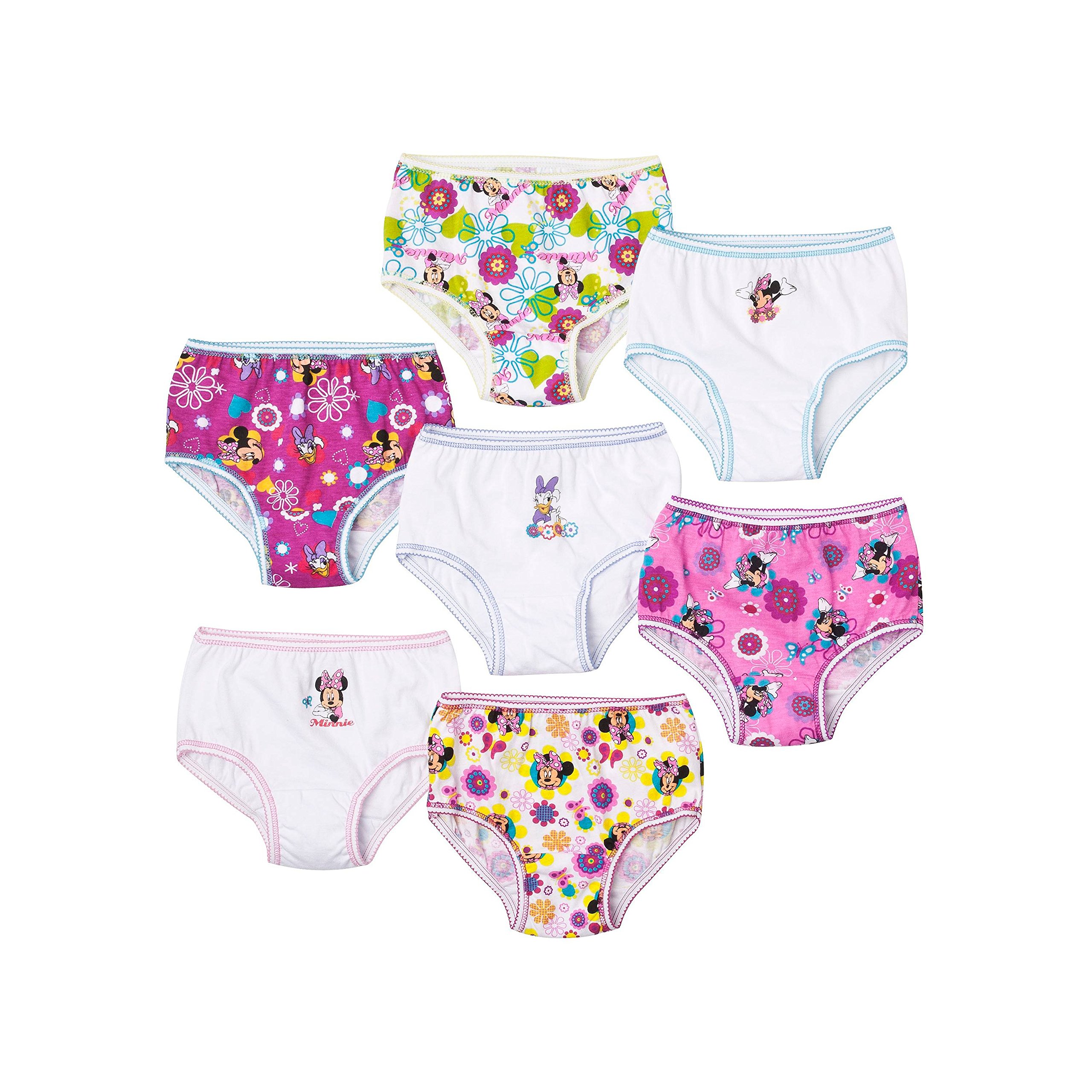 Amazon.co.jp: ディズニー(Disney) ミニーマウス 女の子用 パンツ 7枚