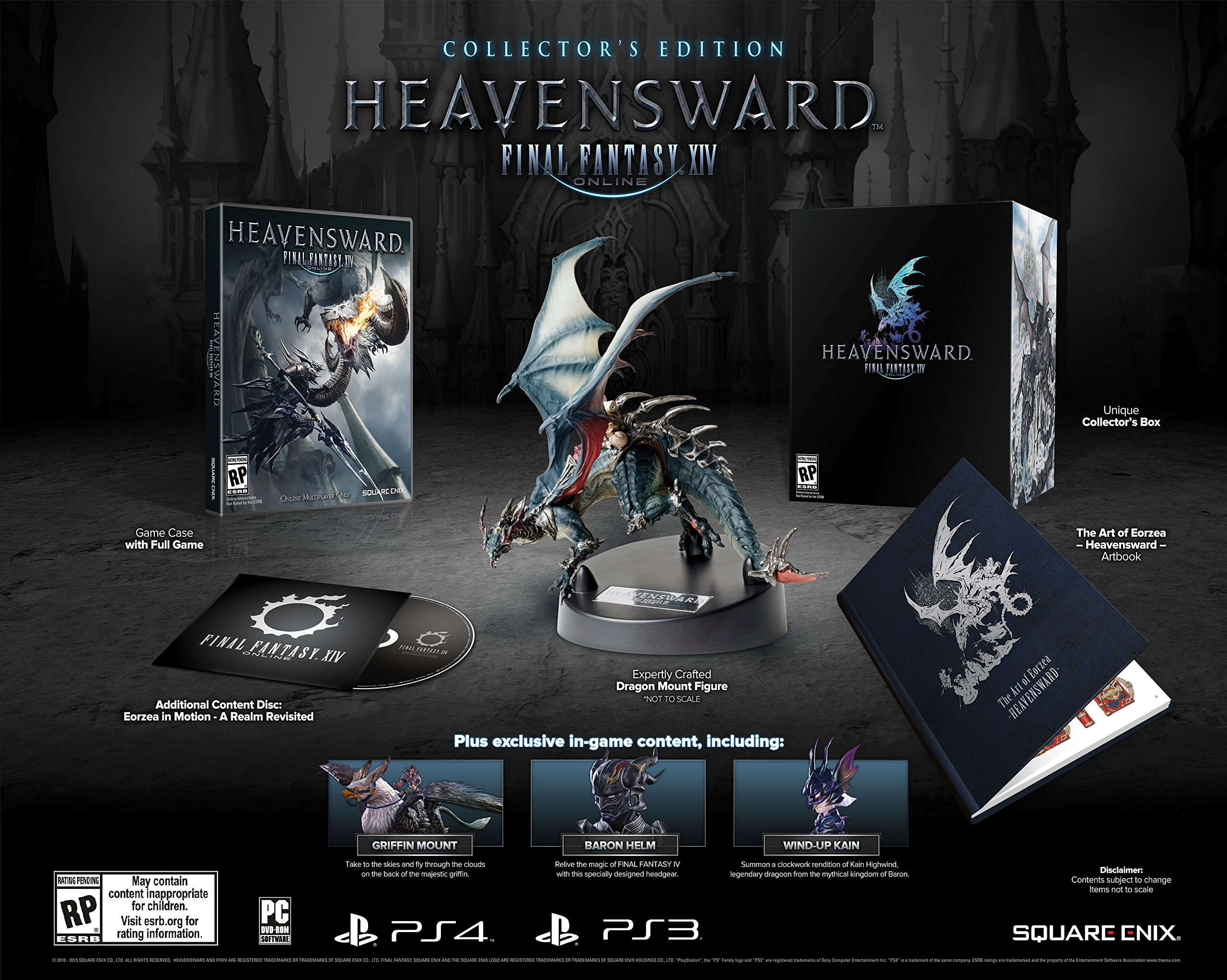 Amazon.com: Final Fantasy XIV: Heavensward Collector's Edition